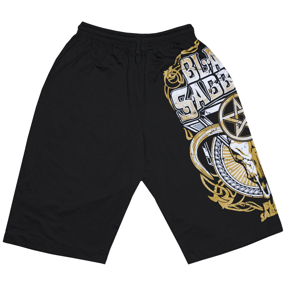 Шорти Black Sabbath (Golden Bull Skull)