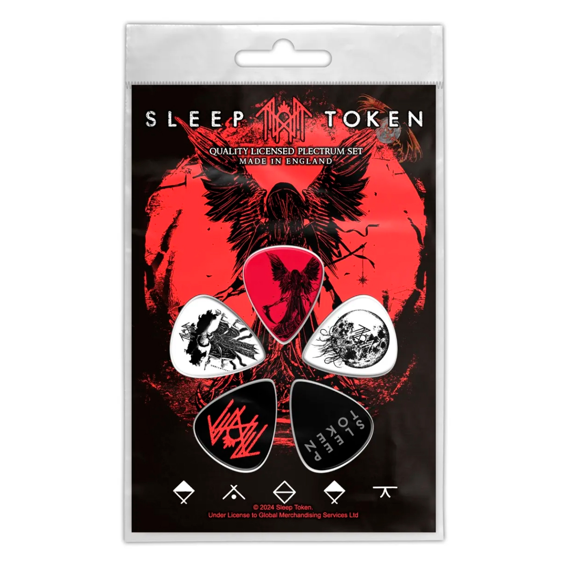 Подарунковий набір медіаторів SLEEP TOKEN - TAKE ME BACK TO EDEN (mol-041)