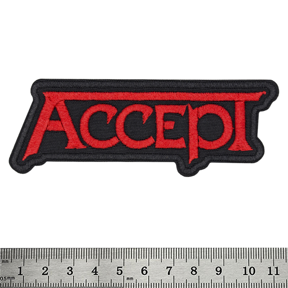 Нашивка Accept (red logo)