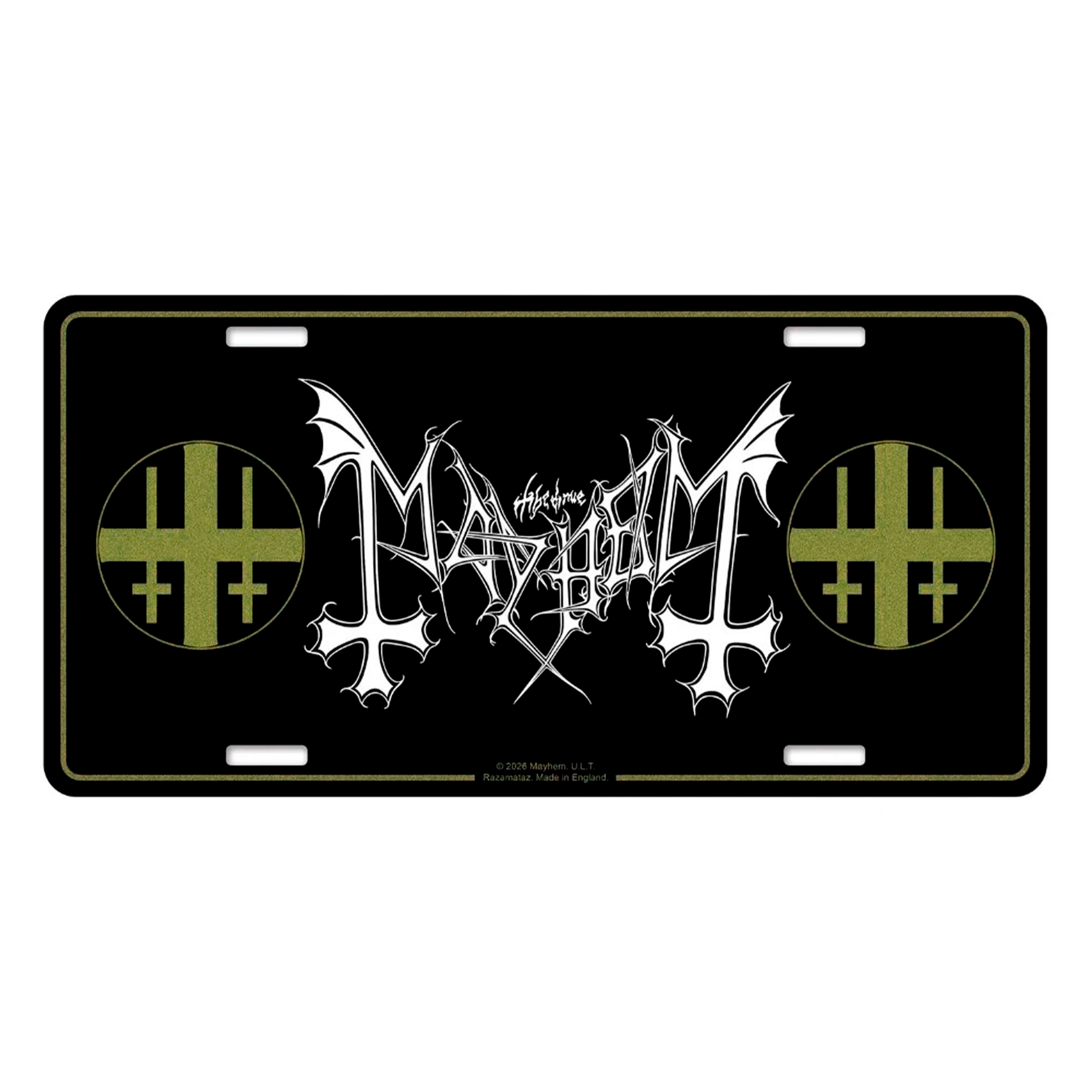 Подарункова табличка MAYHEM - LOGO (npol-009)