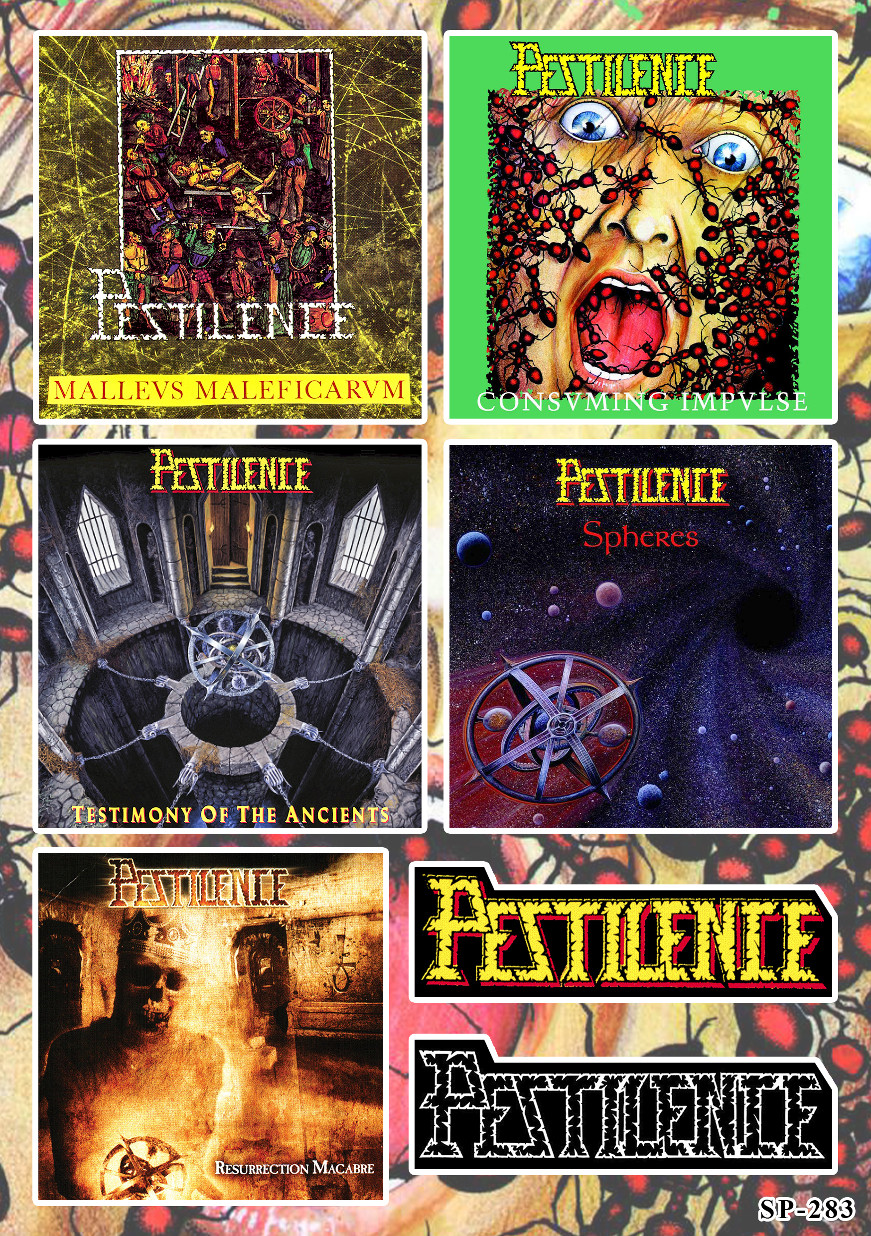 Стікерпак Pestilence SP-283