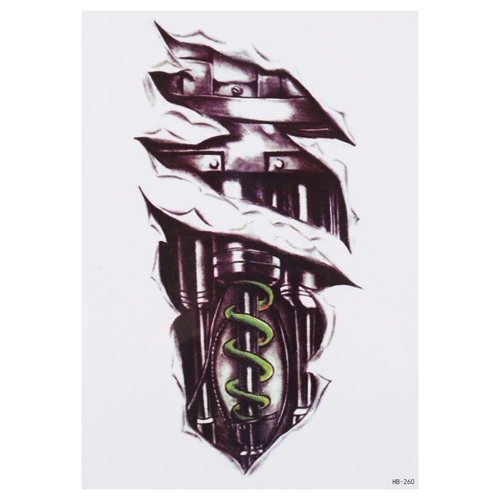 Временная тату Biomechanics (HB-260, 21x15 см) Временная тату Biomechanics (HB-260, 21x15 см)