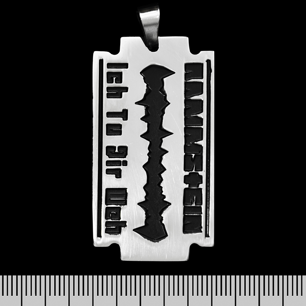 Кулон Rammstein "Ich Tu Dir Weh" (лезвие) (ptsb-096) фигурный