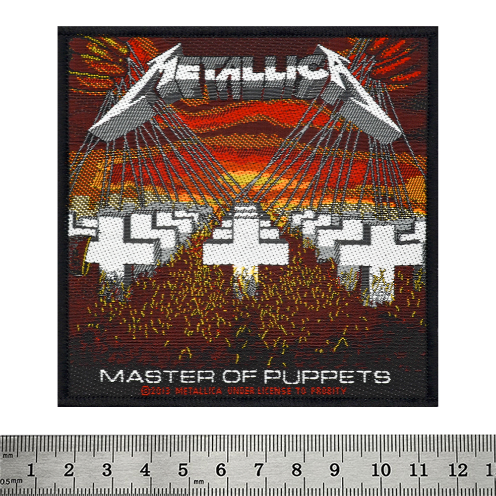 Нашивка ткана Metallica "Master Of Puppets" (ofp-011)