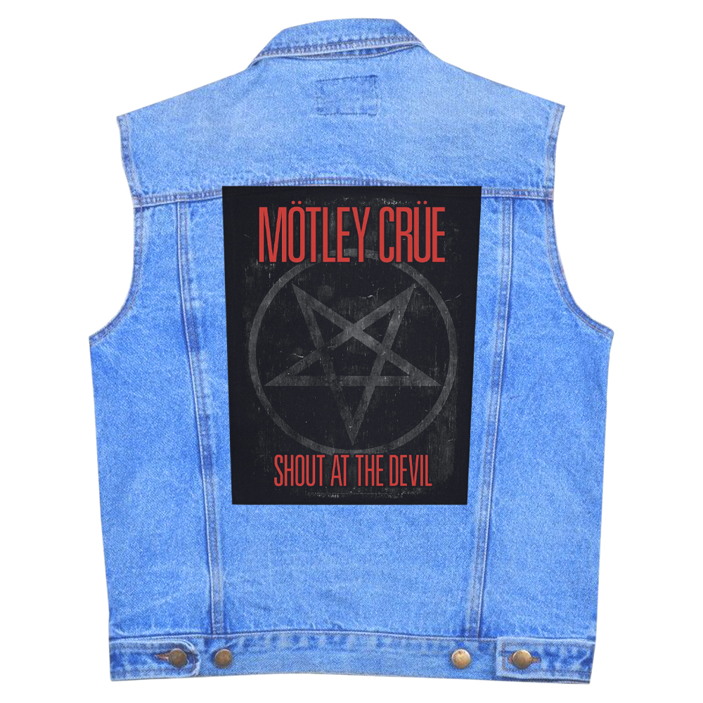 Нашивка наспинна катана MOTLEY CRUE - SHOUT AT THE DEVIL (olbp-045)