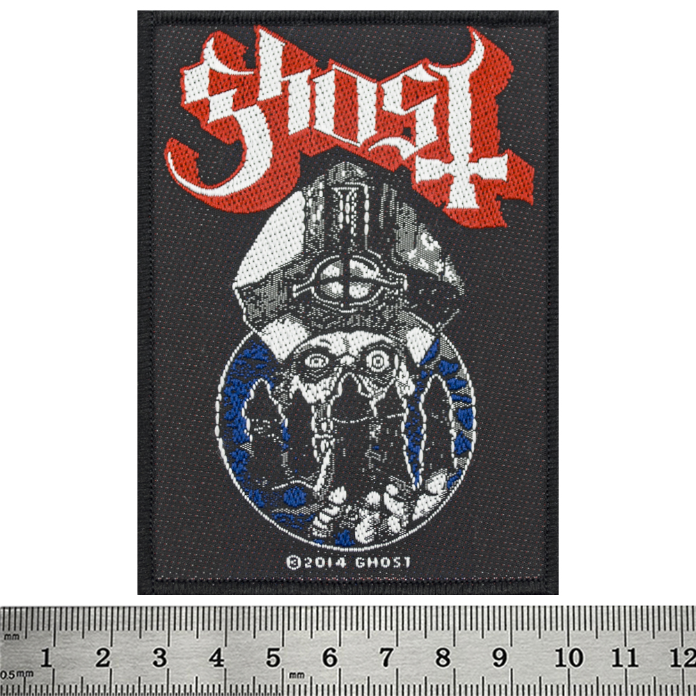 Нашивка ткана GHOST - WARRIORS (ofp-259)