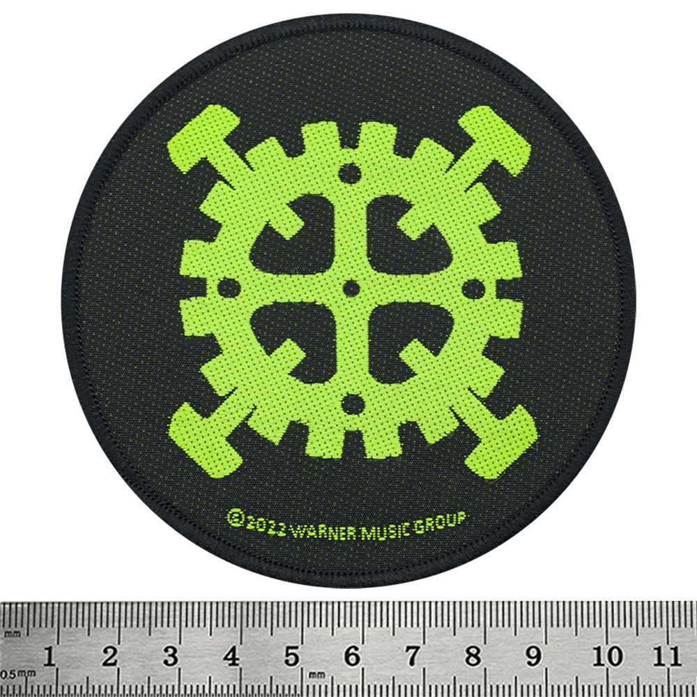 Нашивка ткана TYPE O NEGATIVE - GEAR LOGO (ofp-311)