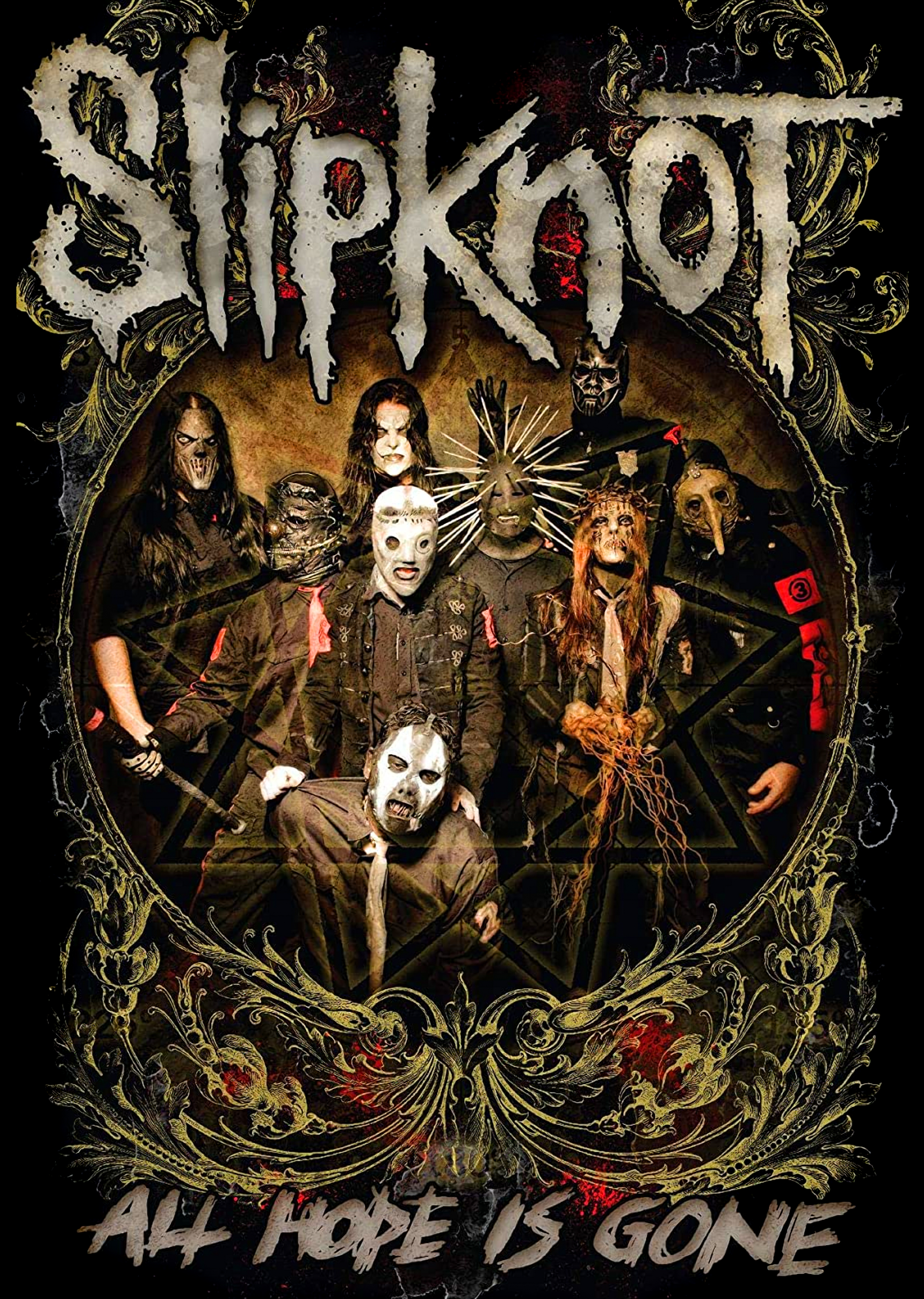 Плакат Slipknot (All Hope Is Gone)