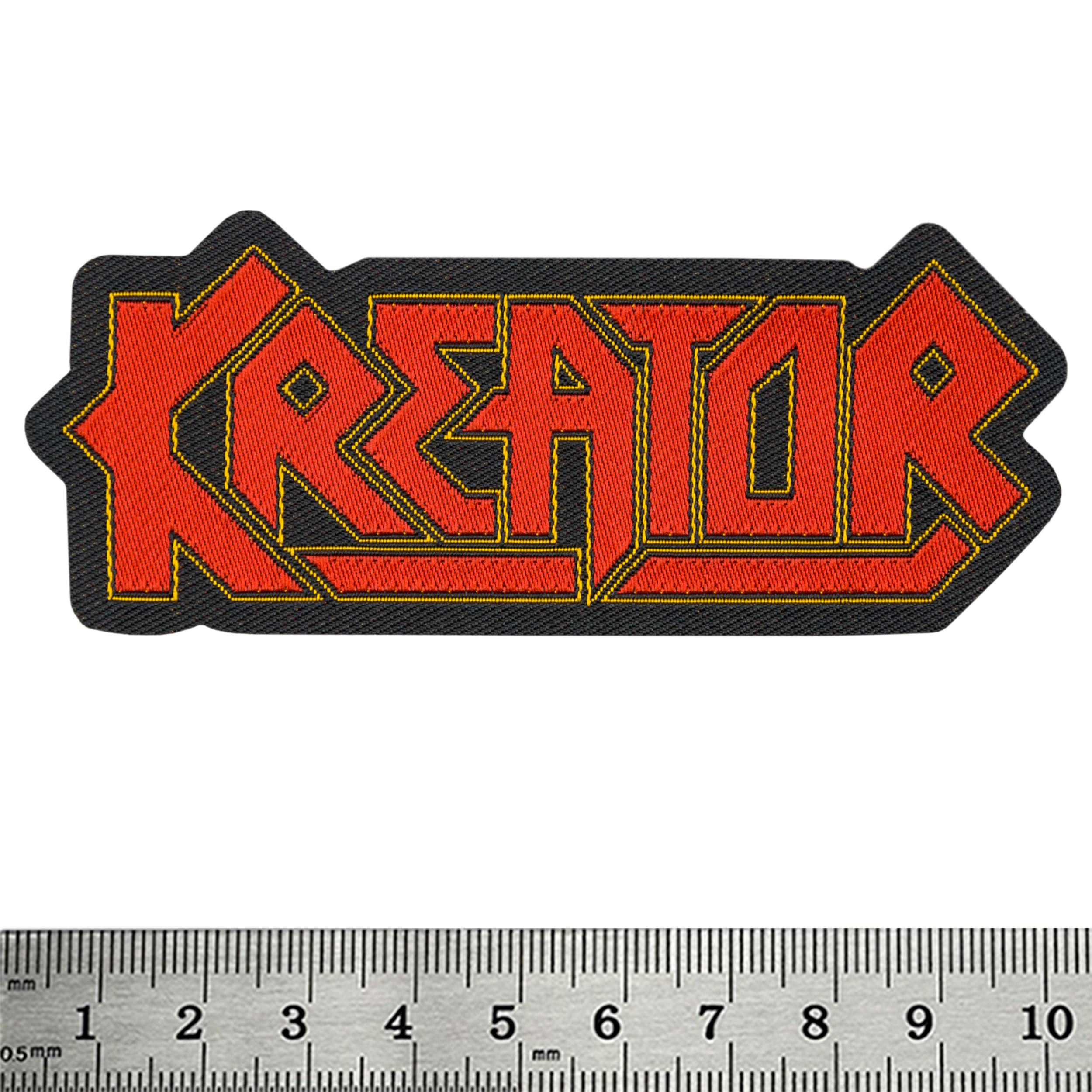 Нашивка ткана KREATOR - LOGO CUT-OUT (ofp-383)
