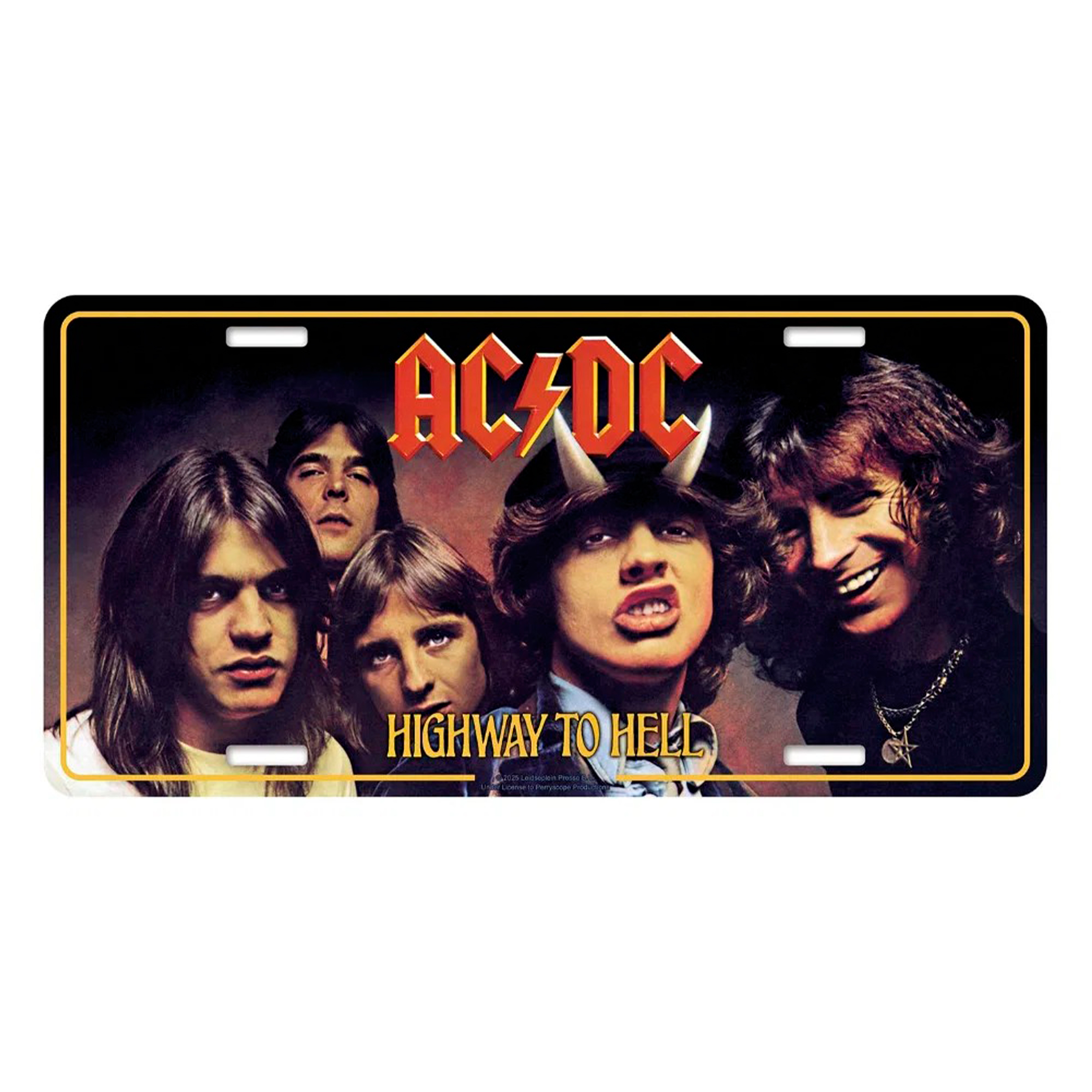 Подарункова табличка AC/DC - HIGHWAY TO HELL (npol-002)