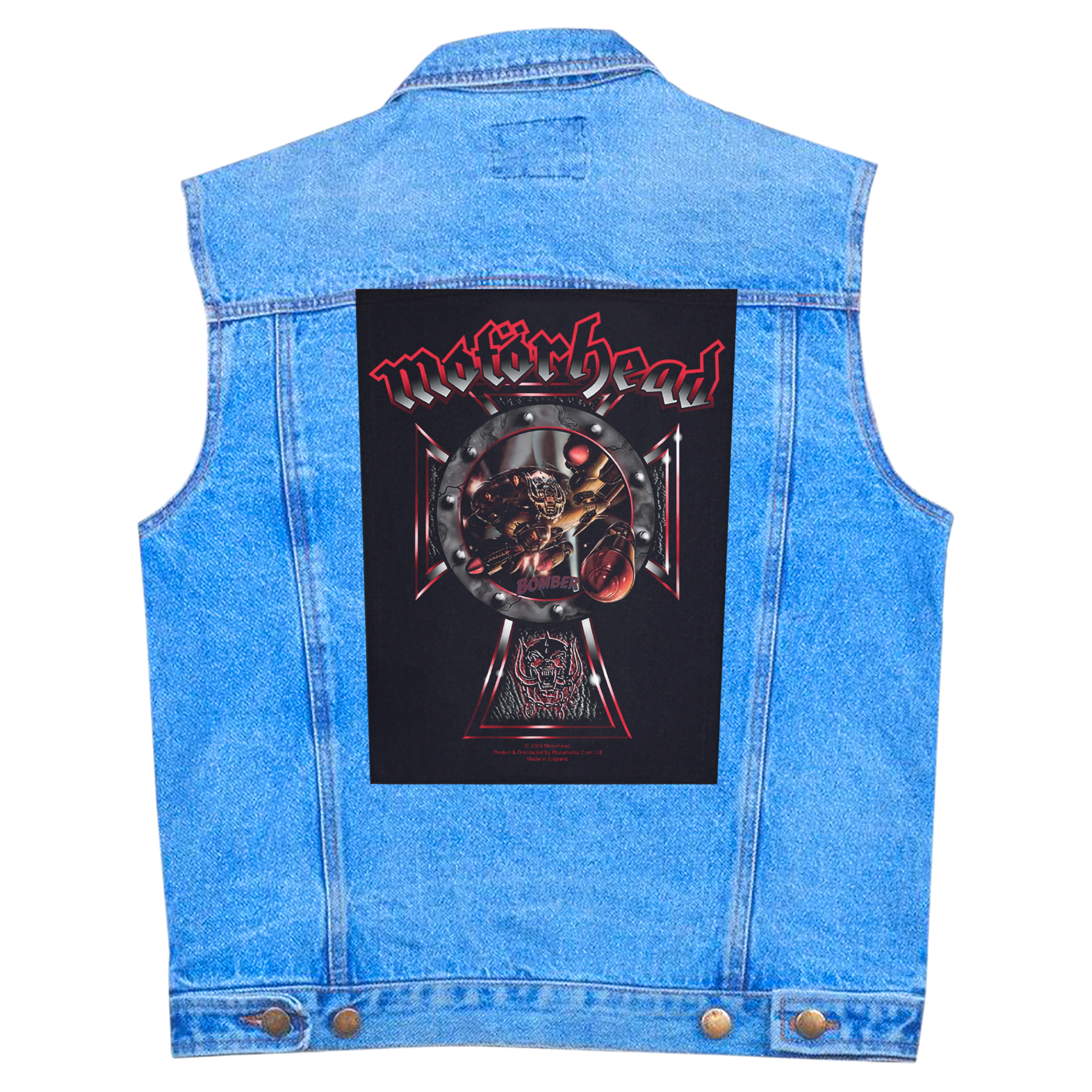 Нашивка наспинна катана MOTORHEAD - BOMBER (olbp-168)