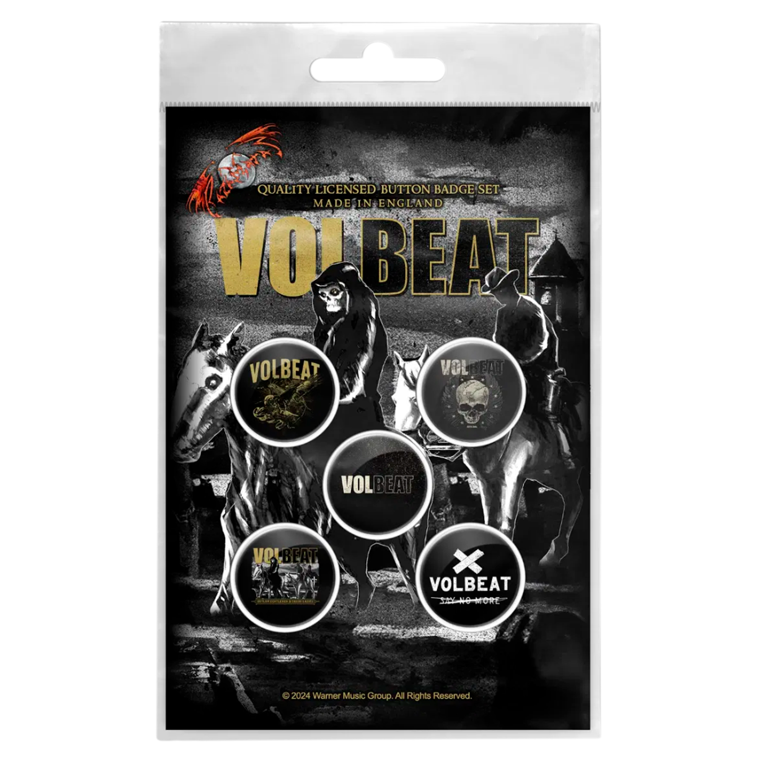 Подарунковий набір значків VOLBEAT - OUTLAW GENTLEMEN (iol-088) Подарунковий набір значків VOLBEAT - OUTLAW GENTLEMEN (iol-088)