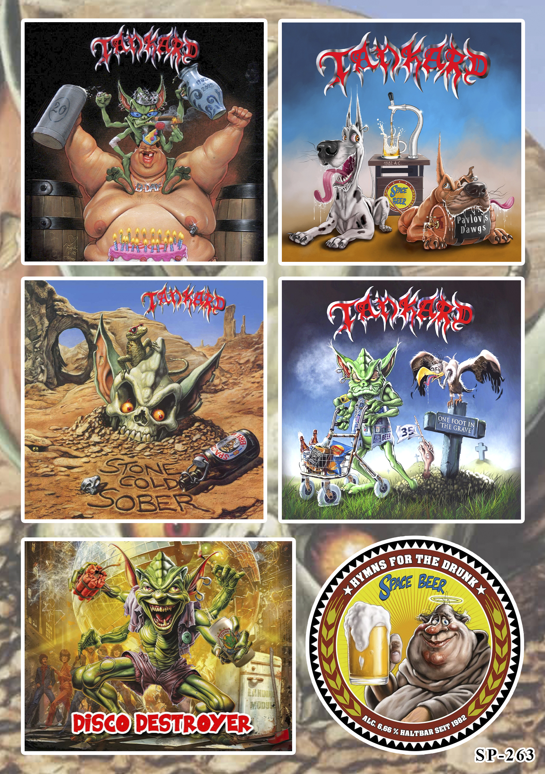 Стікерпак Tankard SP-263