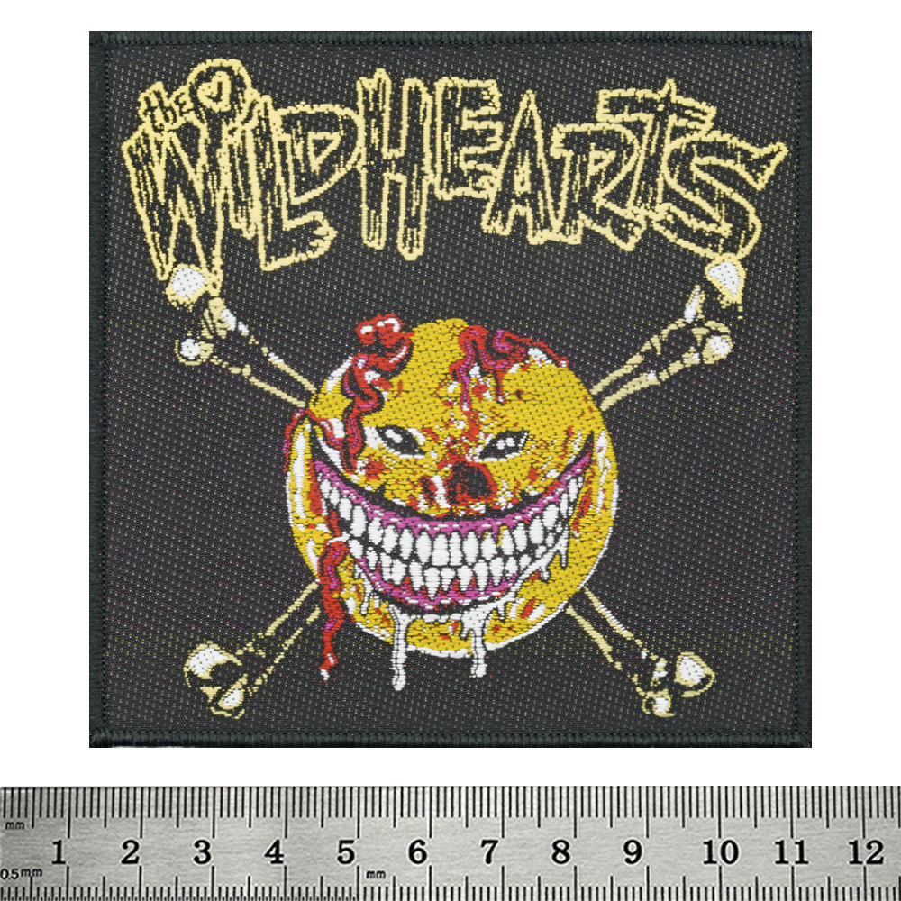 Нашивка ткана THE WILDHEARTS - SMILEY FACE (ofp-235) Нашивка ткана THE WILDHEARTS - SMILEY FACE (ofp-235)
