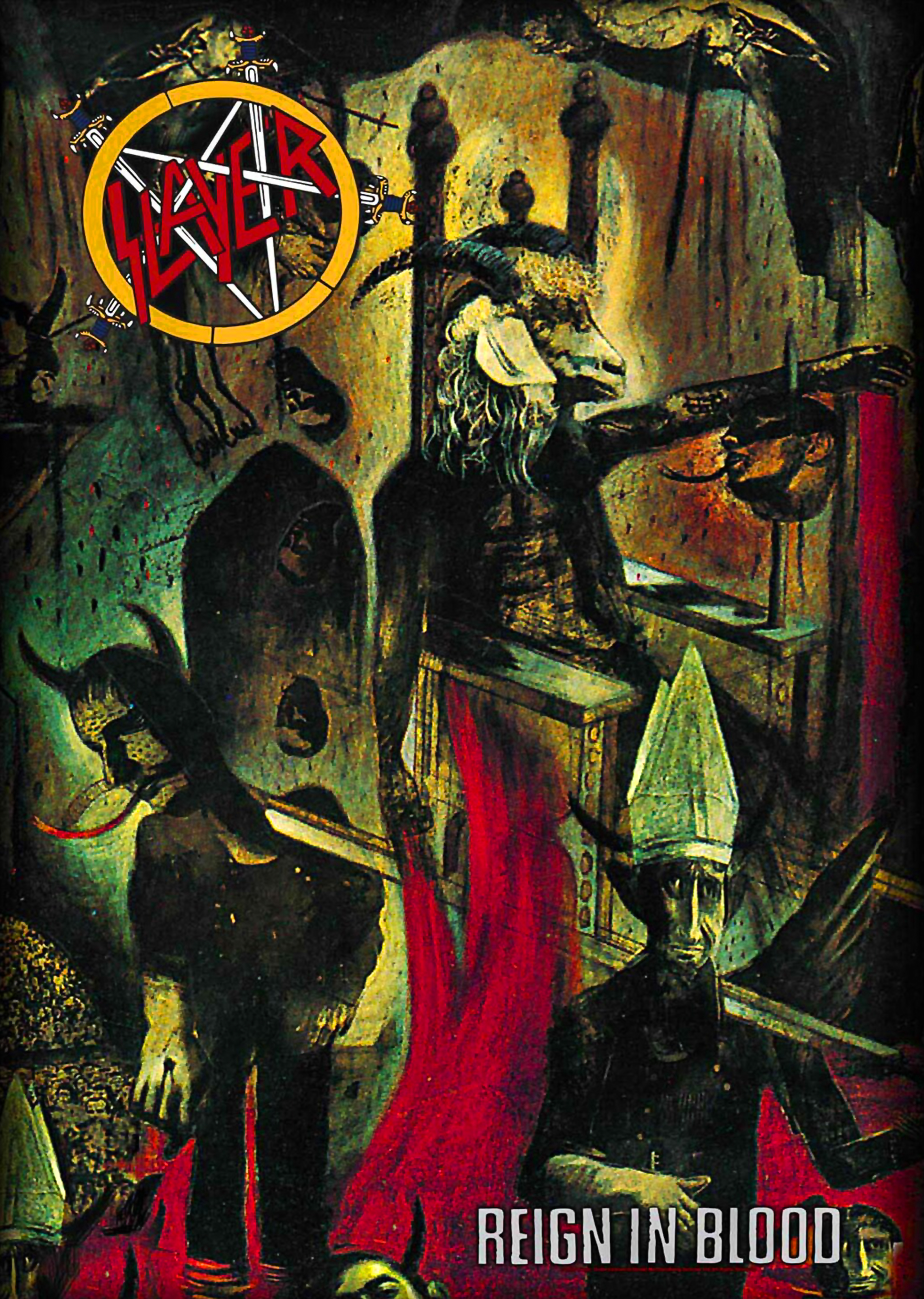 Плакат Slayer (Reign in Blood)