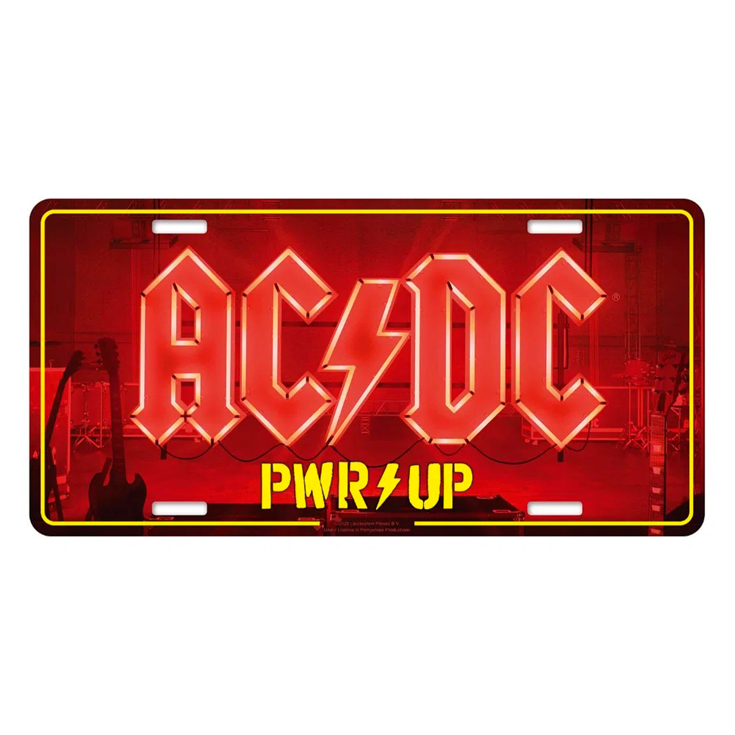Подарункова табличка AC/DC - PWR UP (npol-001)