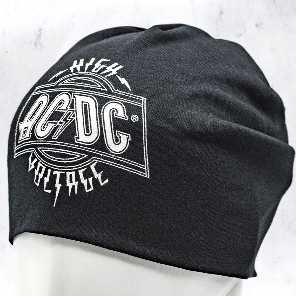 Шапка AC/DC - HIGH VOLTAGE (з друкованим логотипом) hpol-023