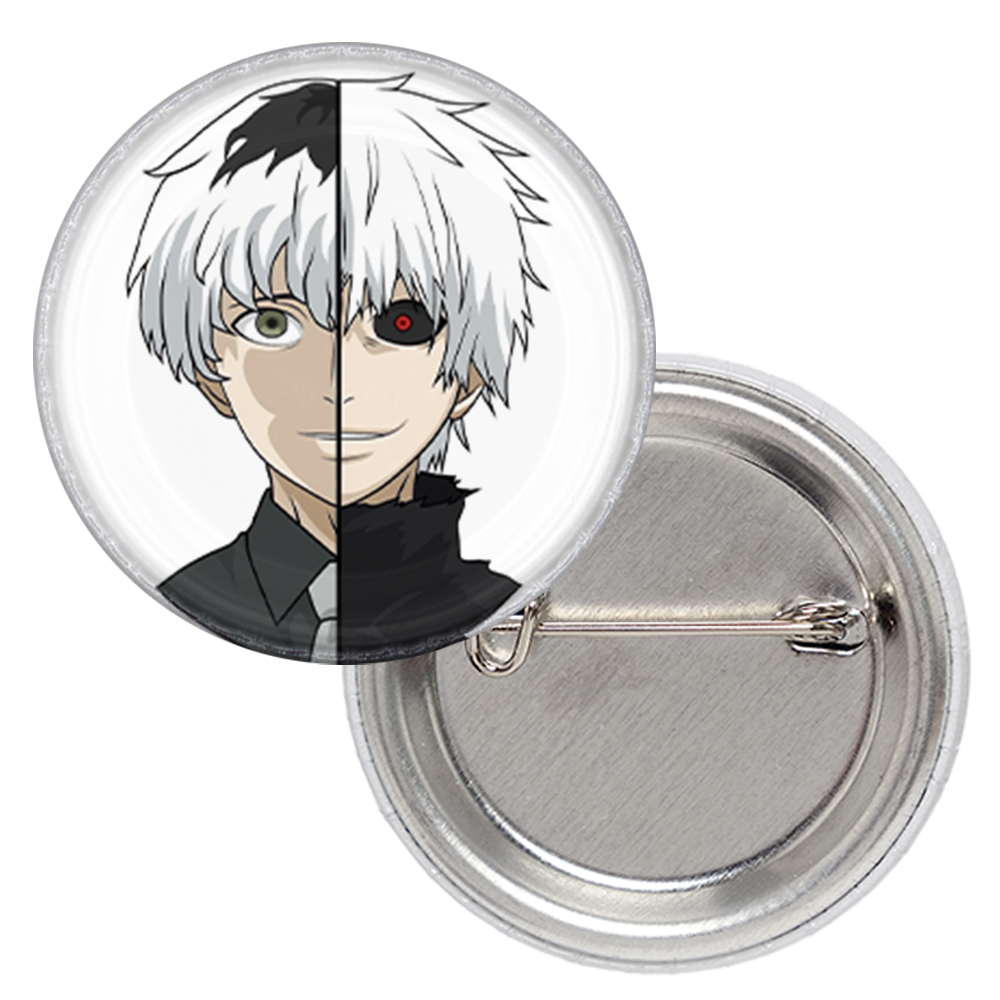 Значок Tokyo Ghoul (Ken Kaneki)