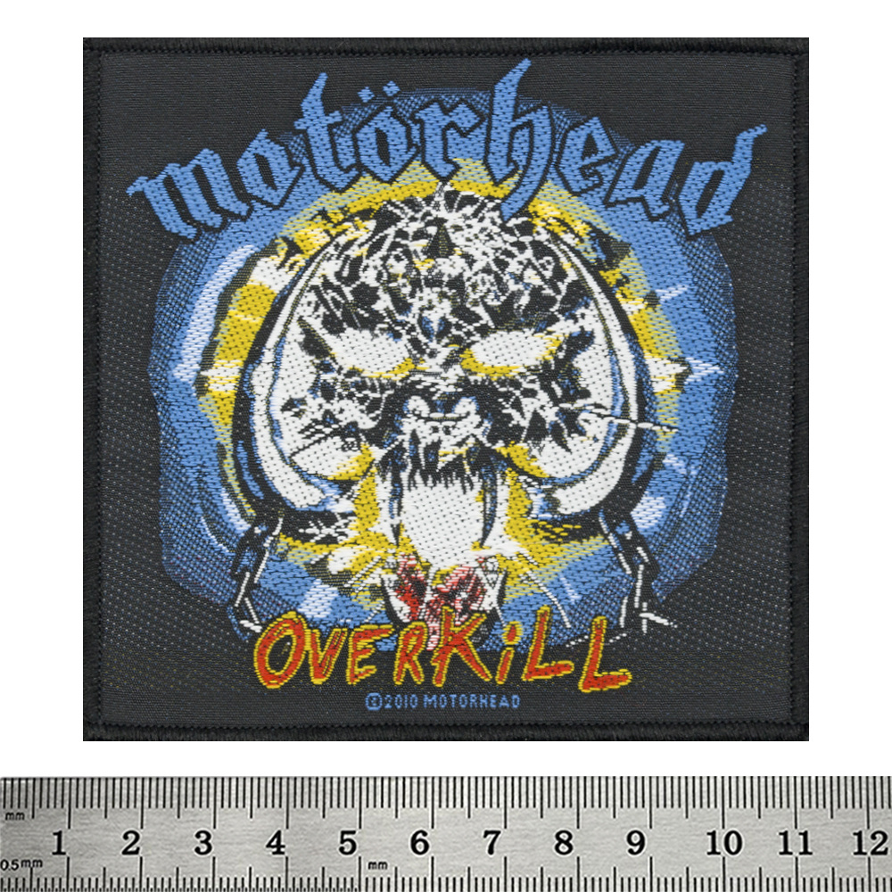 Нашивка ткана MOTORHEAD - OVERKILL (ofp-209)
