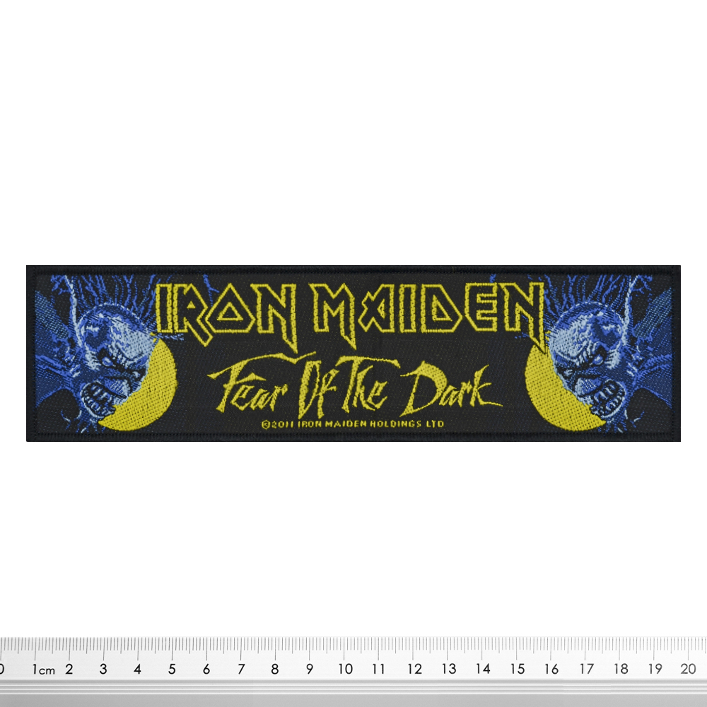Нашивка ткана IRON MAIDEN - FEAR OF THE DARK в блістері (ofpb-088)