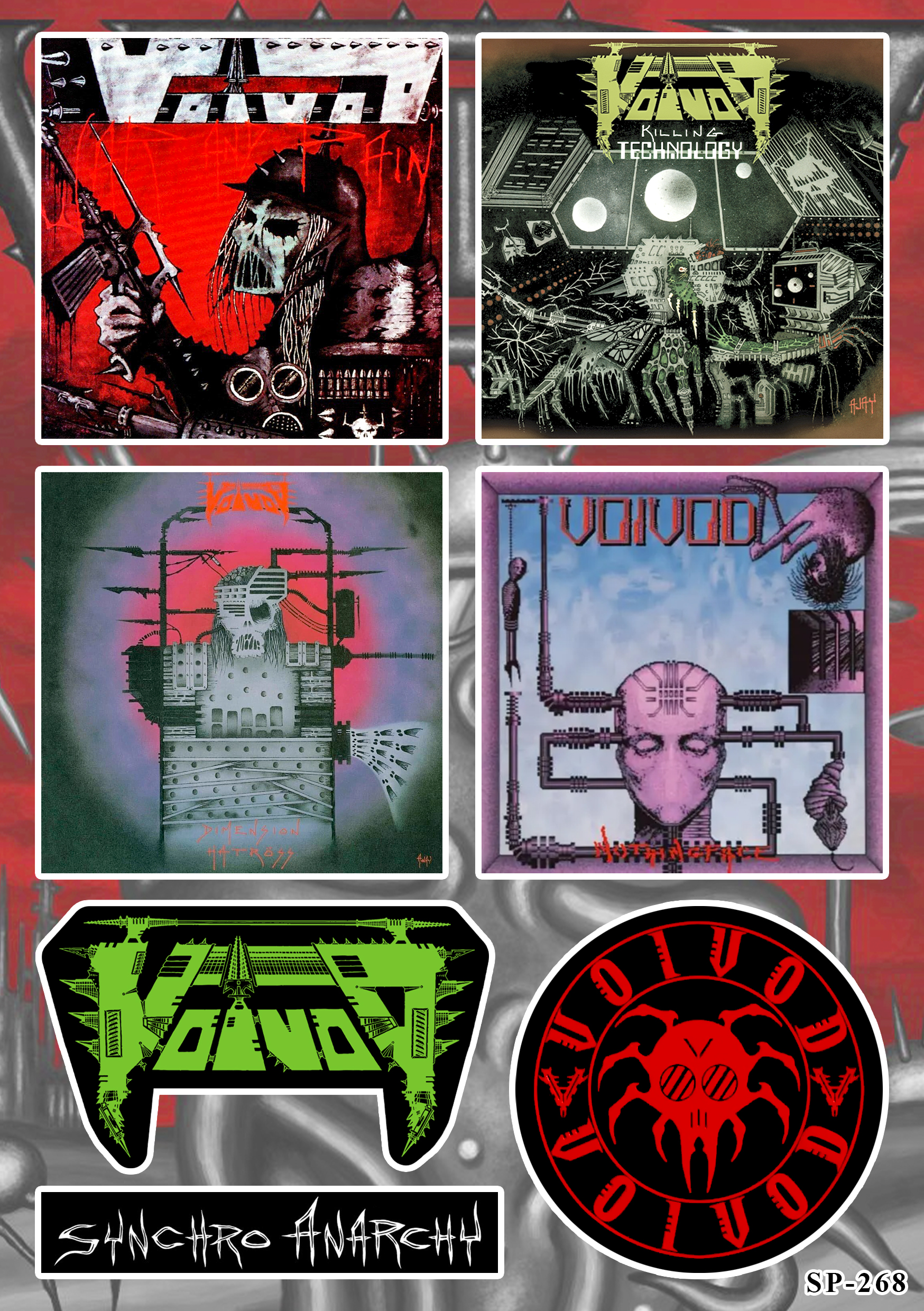 Стікерпак Voivod SP-268 Стікерпак Voivod SP-268