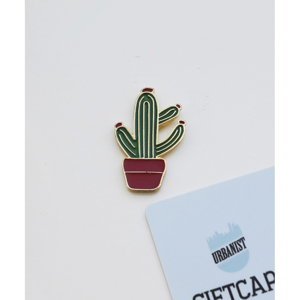 Металевий пін (upn-042) Cactus