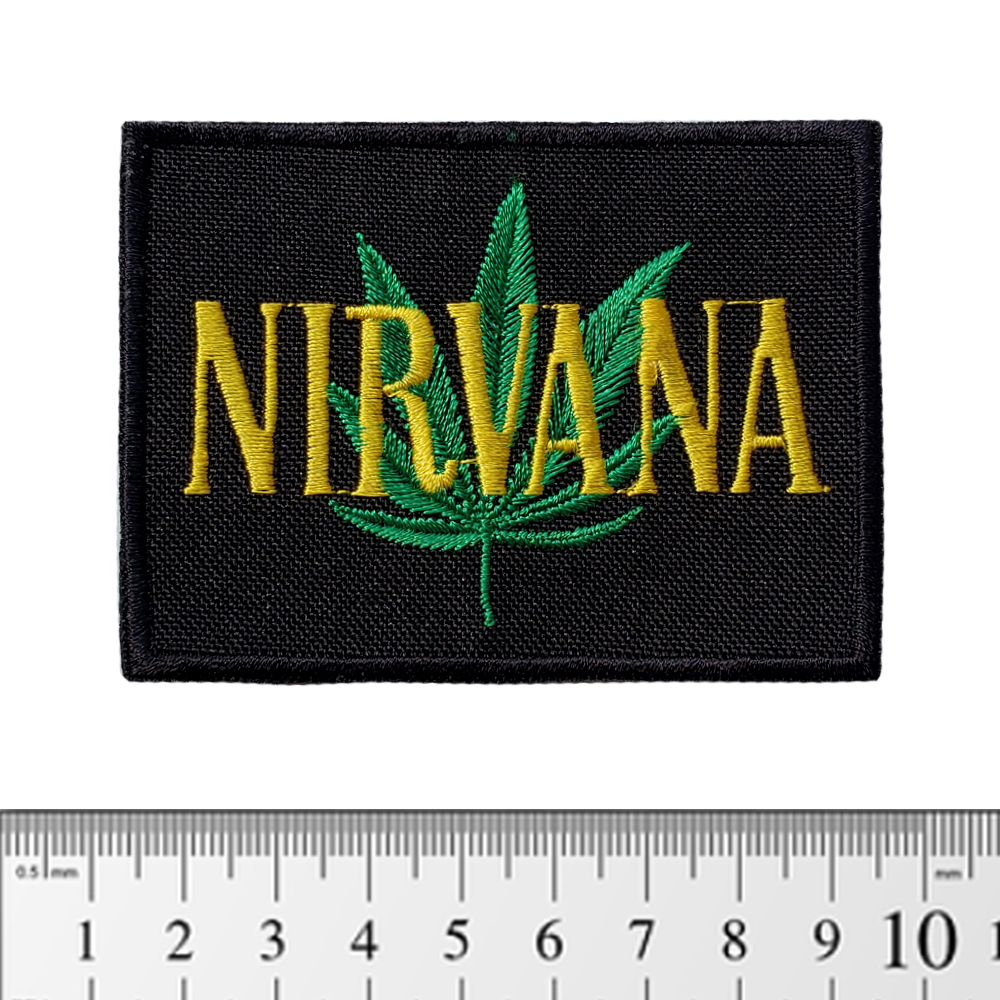 Нашивка Nirvana (cannabis) (pt-044)