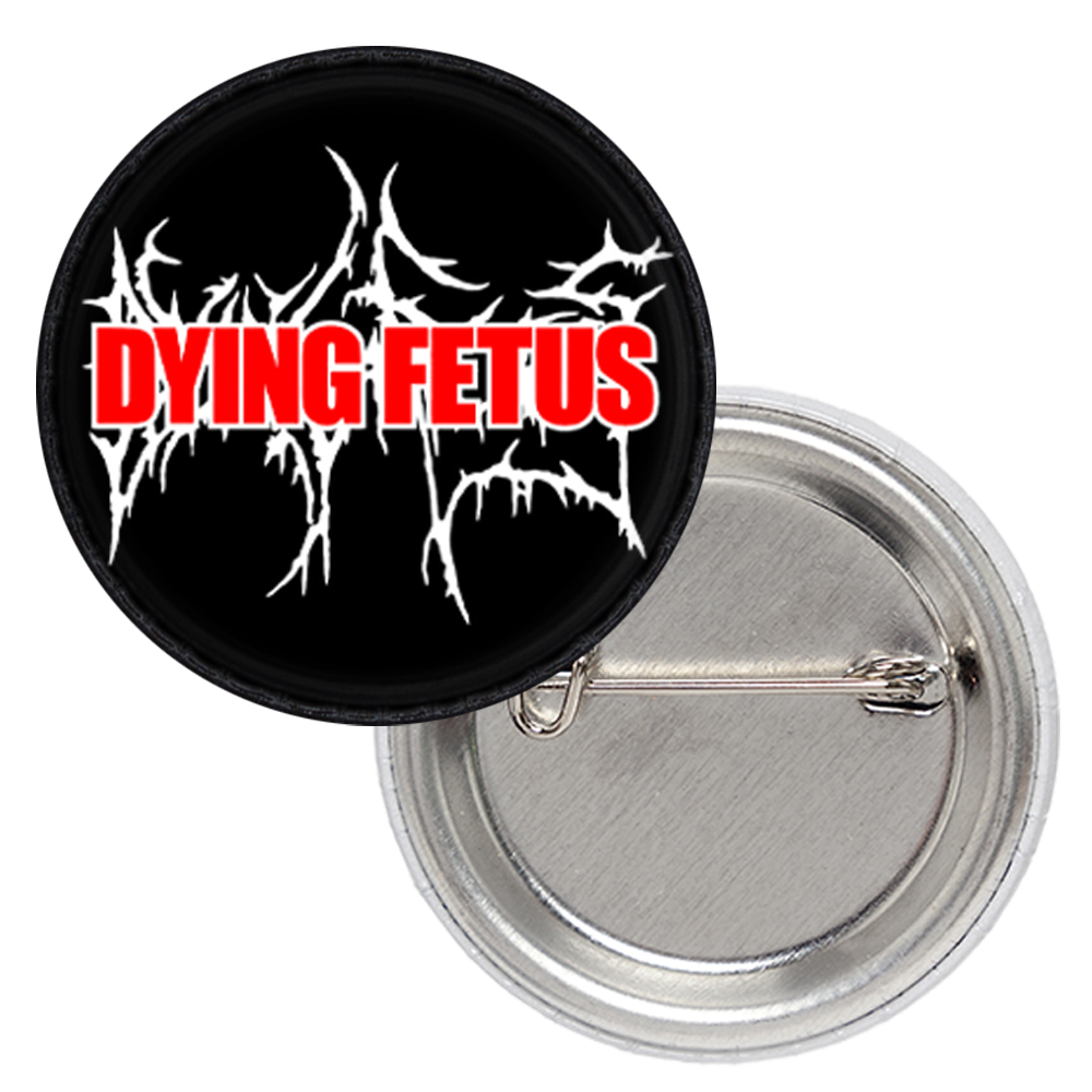 Значок Dying Fetus (logo)