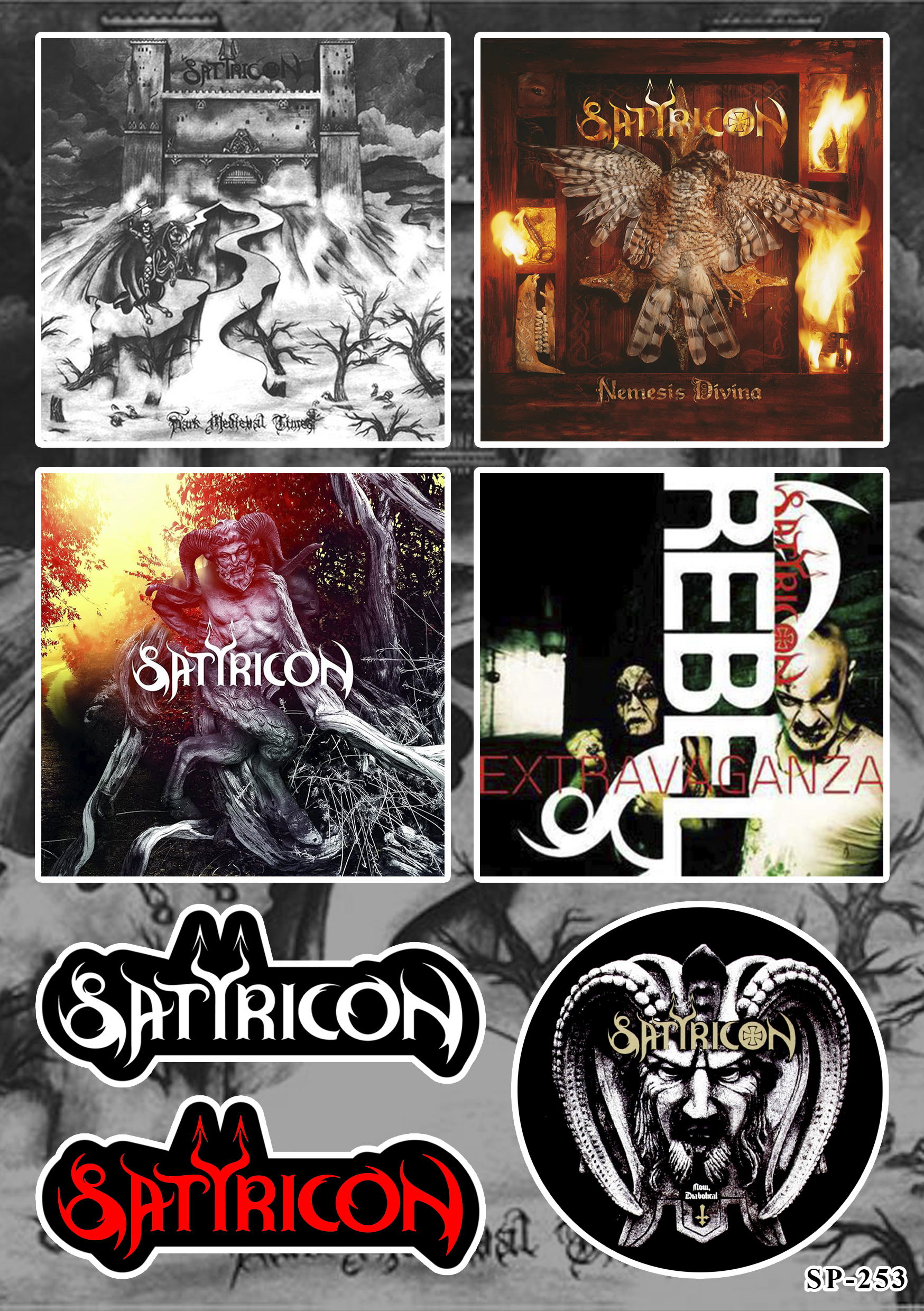Стікерпак Satyricon SP-253