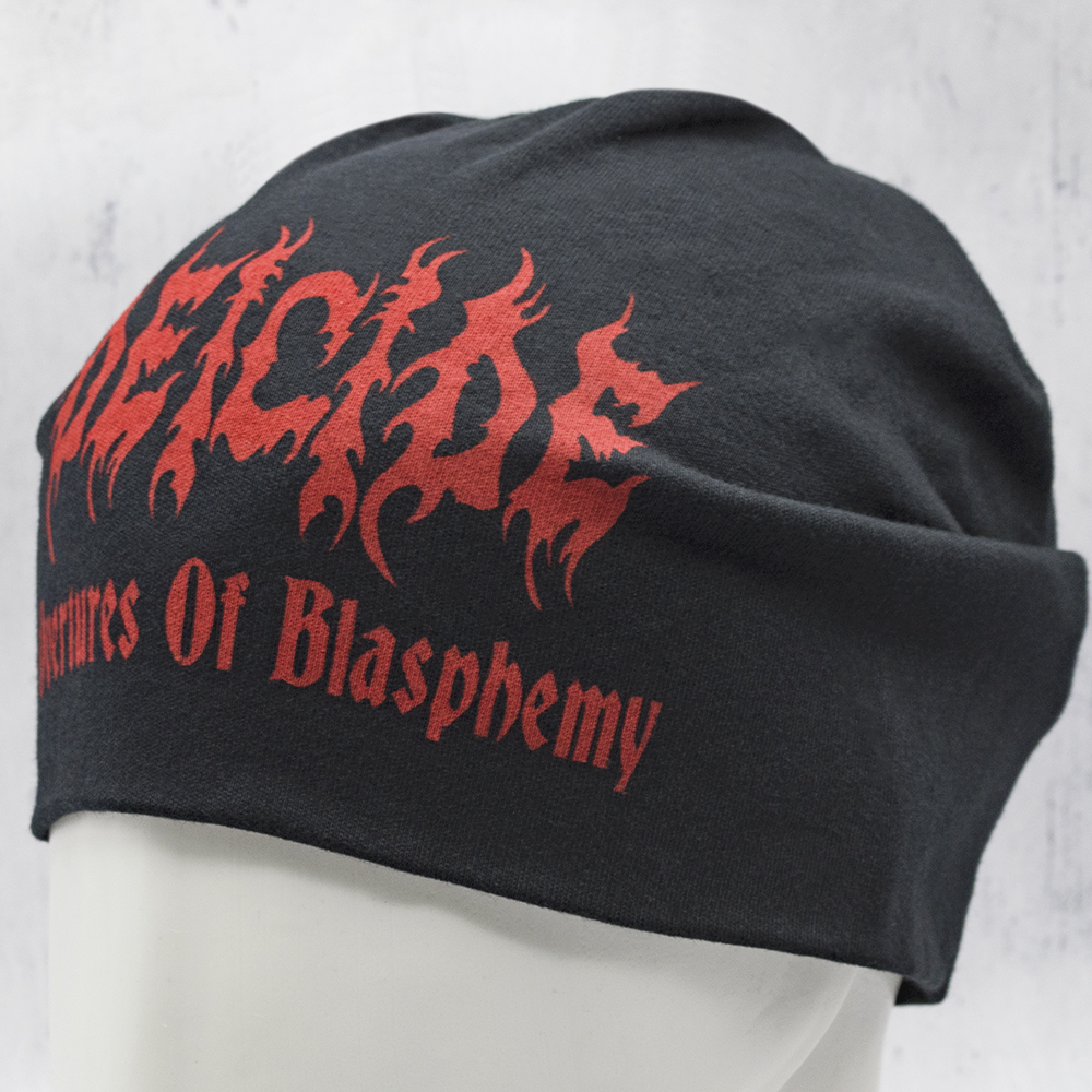 Шапка DEICIDE - OVERTURES OF BLASPHEMY (з друкованим логотипом) hpol-010