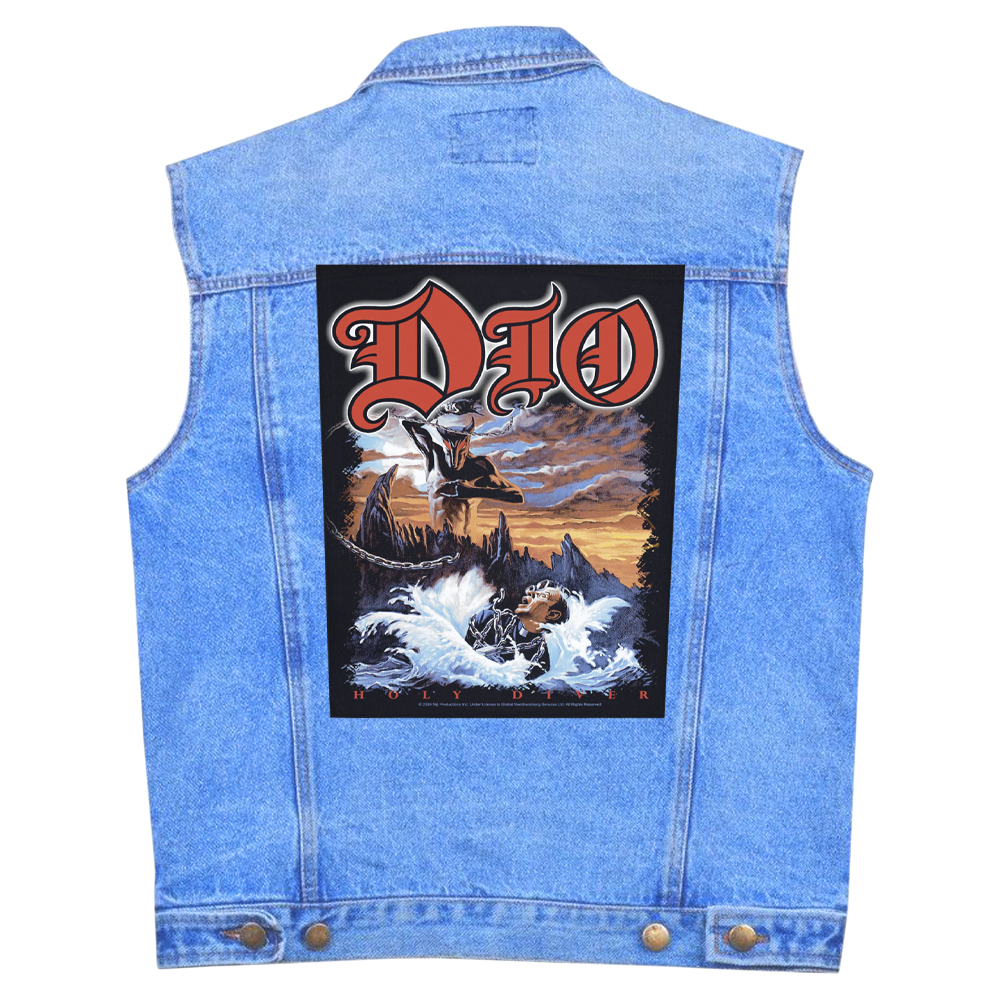 Нашивка наспинна катана DIO - HOLY DIVER (olbp-059) Нашивка наспинна катана DIO - HOLY DIVER (olbp-059)