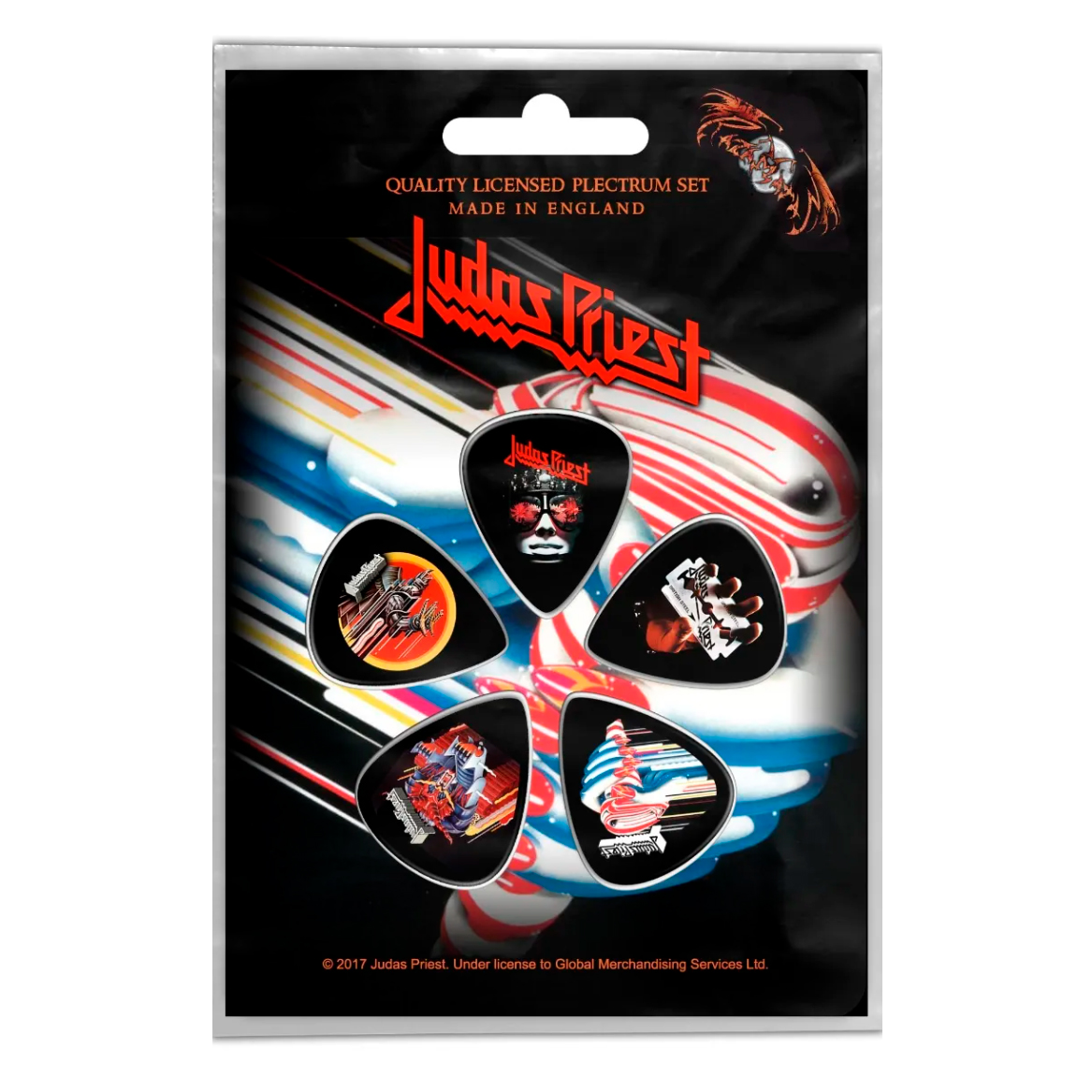 Подарунковий набір медіаторів JUDAS PRIEST - TURBO (mol-010)