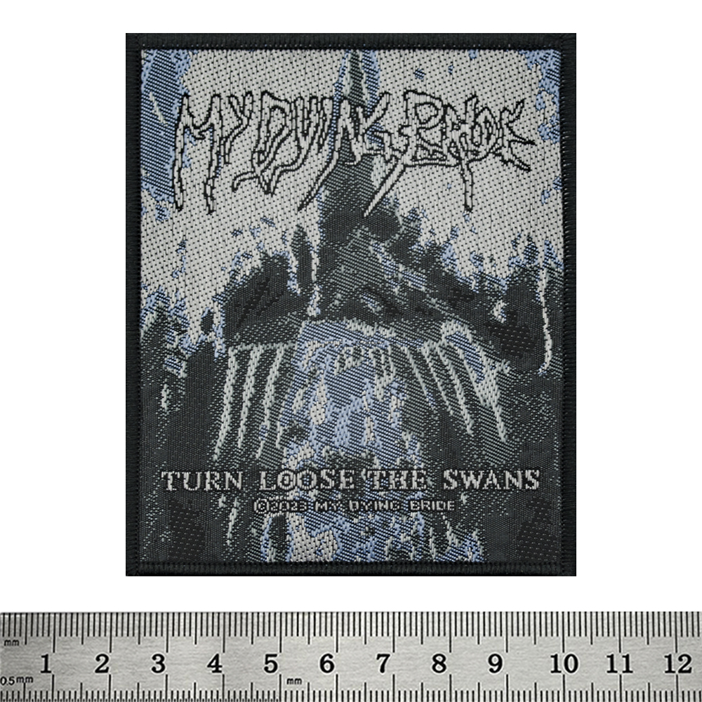 Нашивка ткана MY DYING BRIDE - TURN LOOSE THE SWANS (ofp-095)