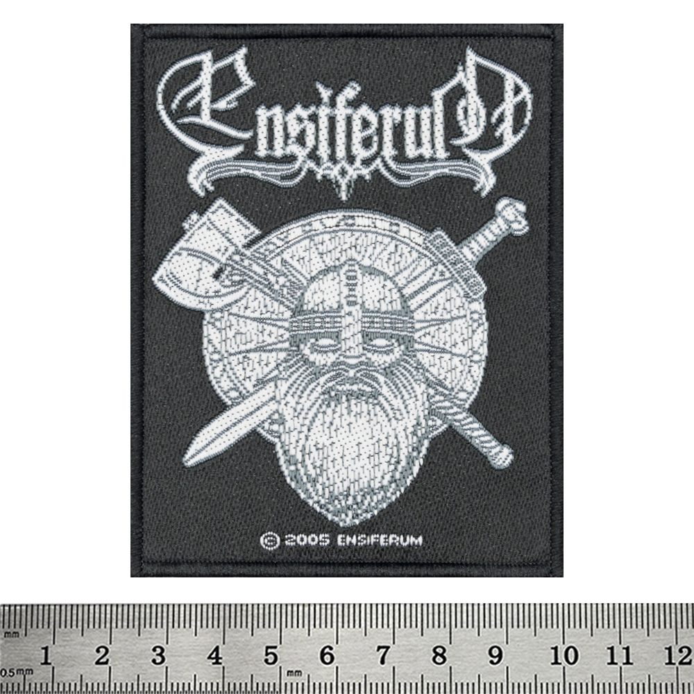 Нашивка ткана ENSIFERUM - SWORD & AXE (ofp-184)