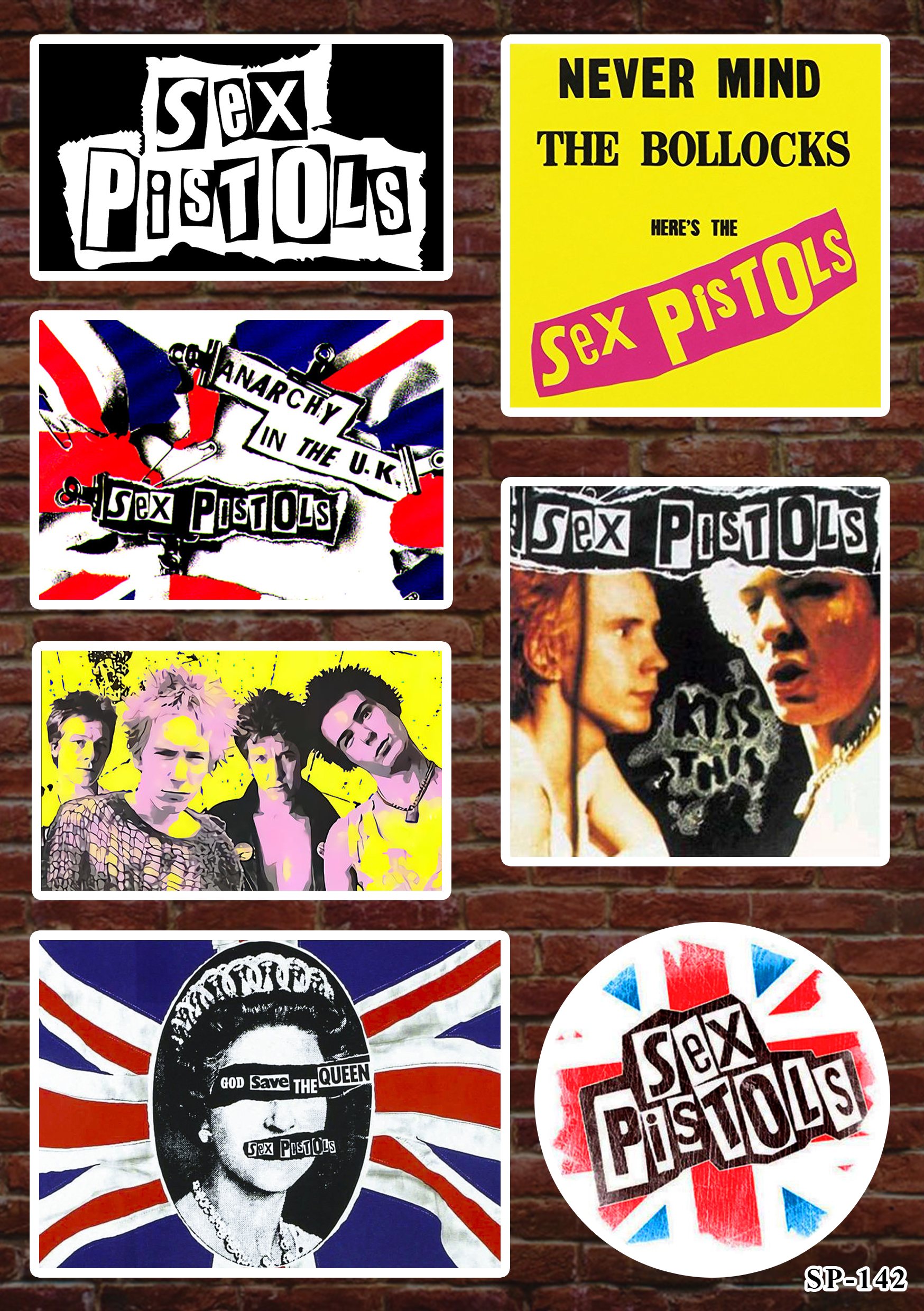 Стікерпак Sex Pistols SP-142