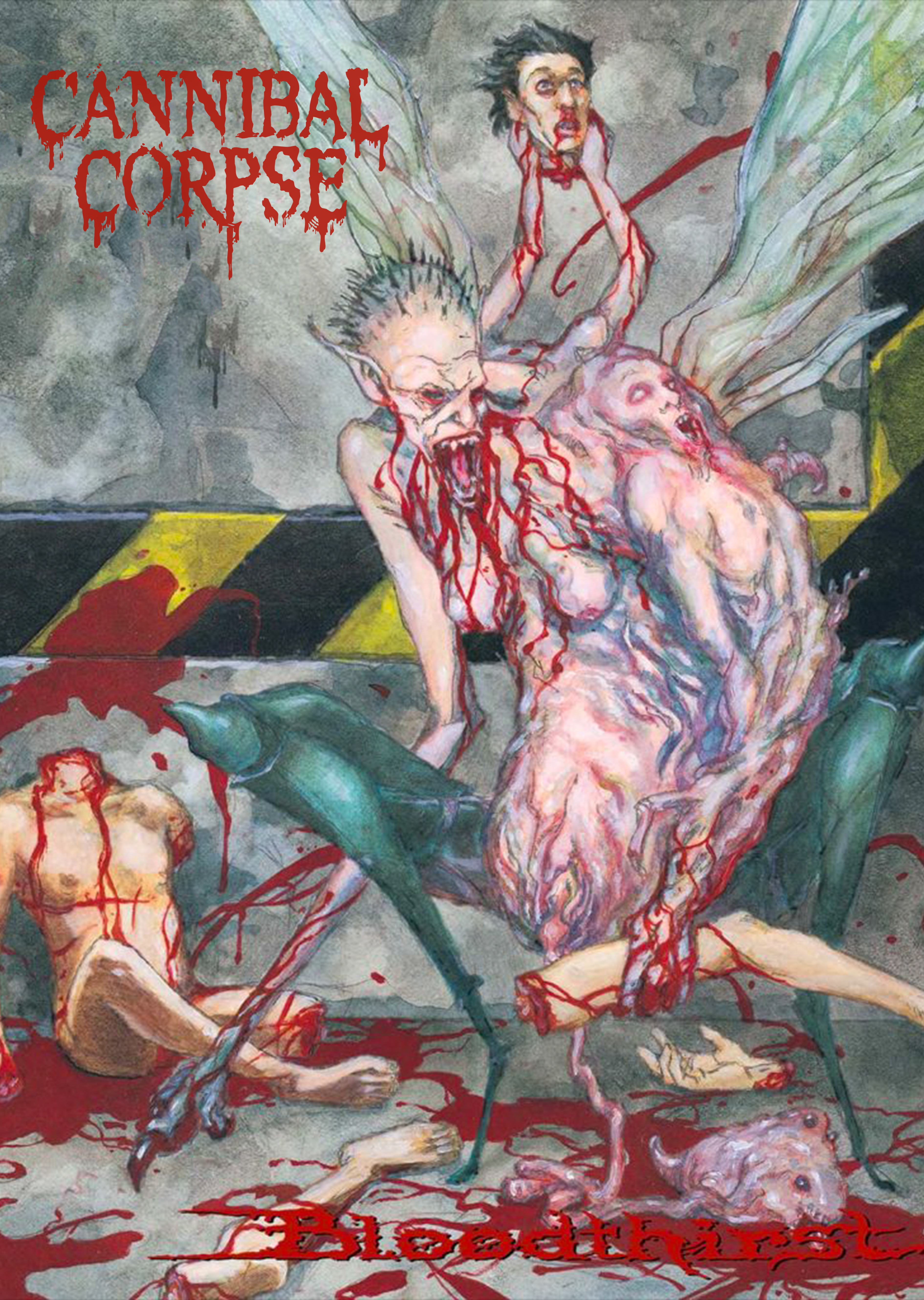 Плакат Cannibal Corpse (Bloodthirst)