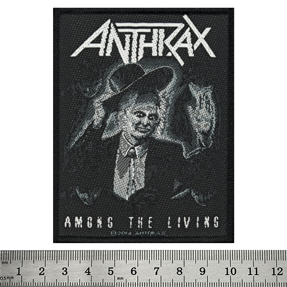 Нашивка ткана ANTHRAX - AMONG THE LIVING (ofp-108)