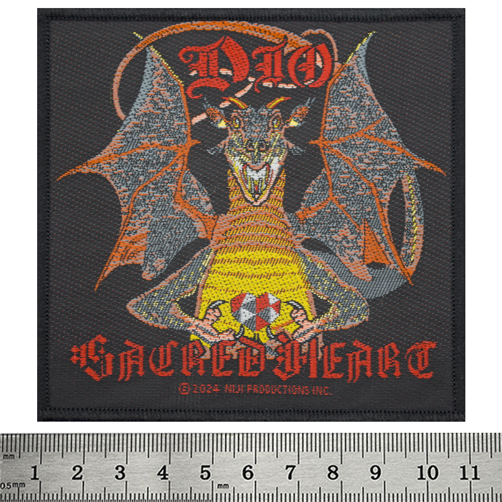 Нашивка ткана DIO - SACRED HEART (ofp-255)