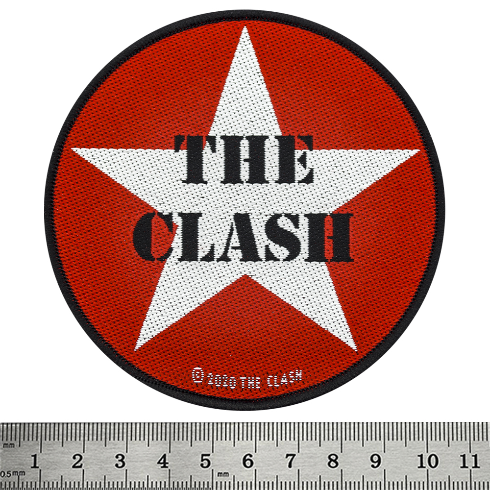 Нашивка ткана THE CLASH - MILITARY LOGO (ofp-304)
