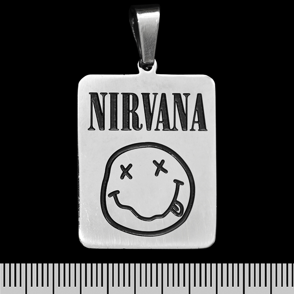 Кулон Nirvana (smile) (ptsb-079) прямоугольный