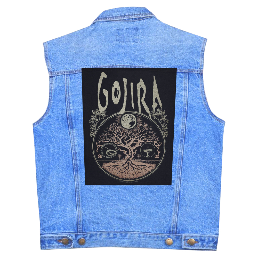 Нашивка наспинна катана GOJIRA - TREE OF LIFE (olbp-060)