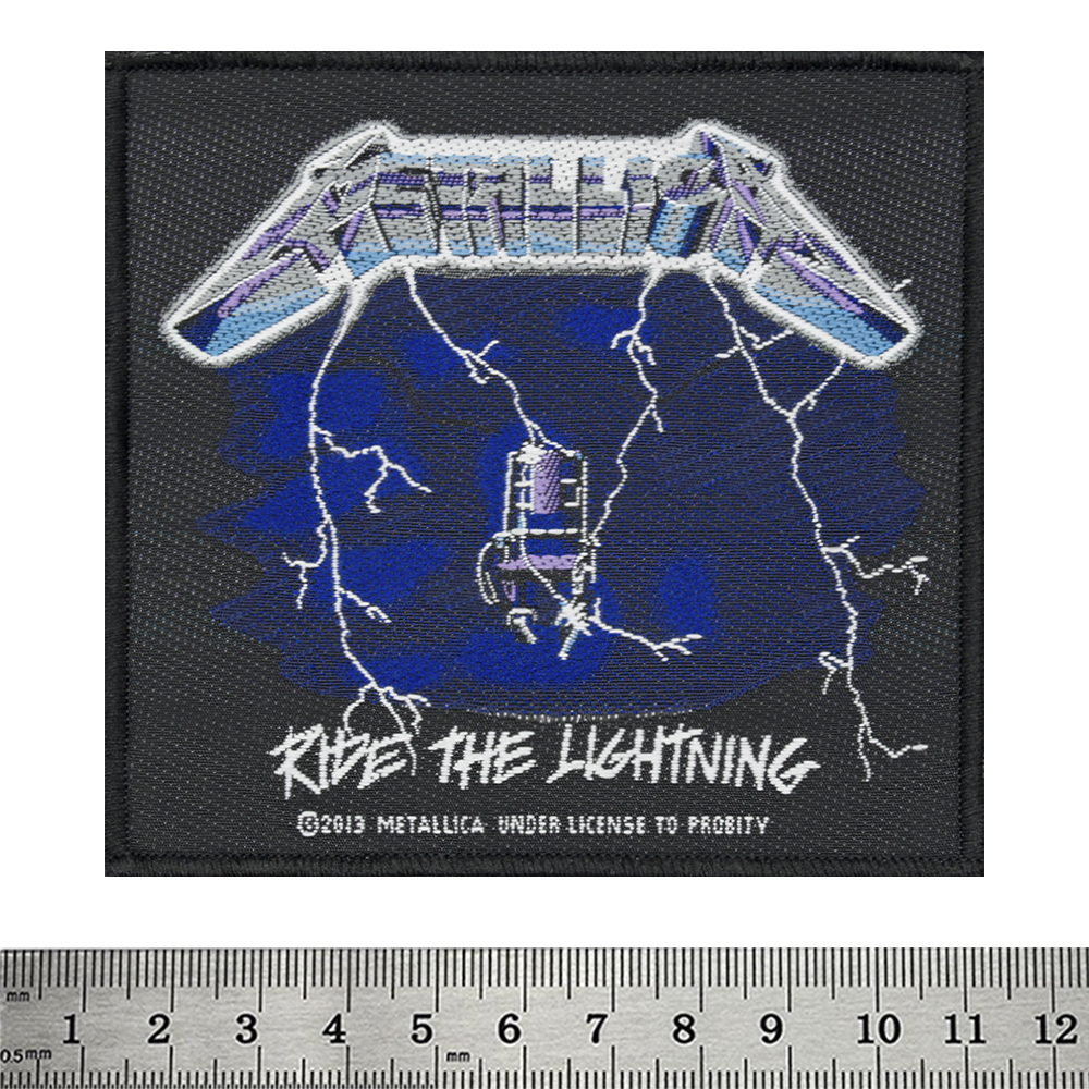 Нашивка ткана METALLICA - RIDE THE LIGHTNING (ofp-155) Нашивка ткана METALLICA - RIDE THE LIGHTNING (ofp-155)