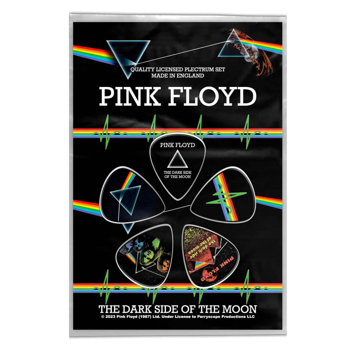 Подарунковий набір медіаторів PINK FLOYD - DARK SIDE OF THE MOON (mol-030)