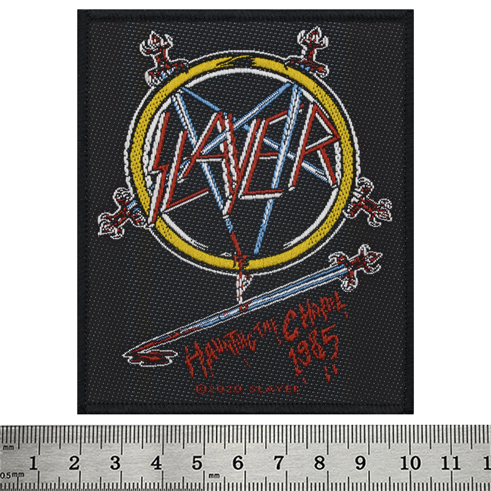 Нашивка ткана SLAYER - HAUNTING THE CHAPEL (ofp-127)