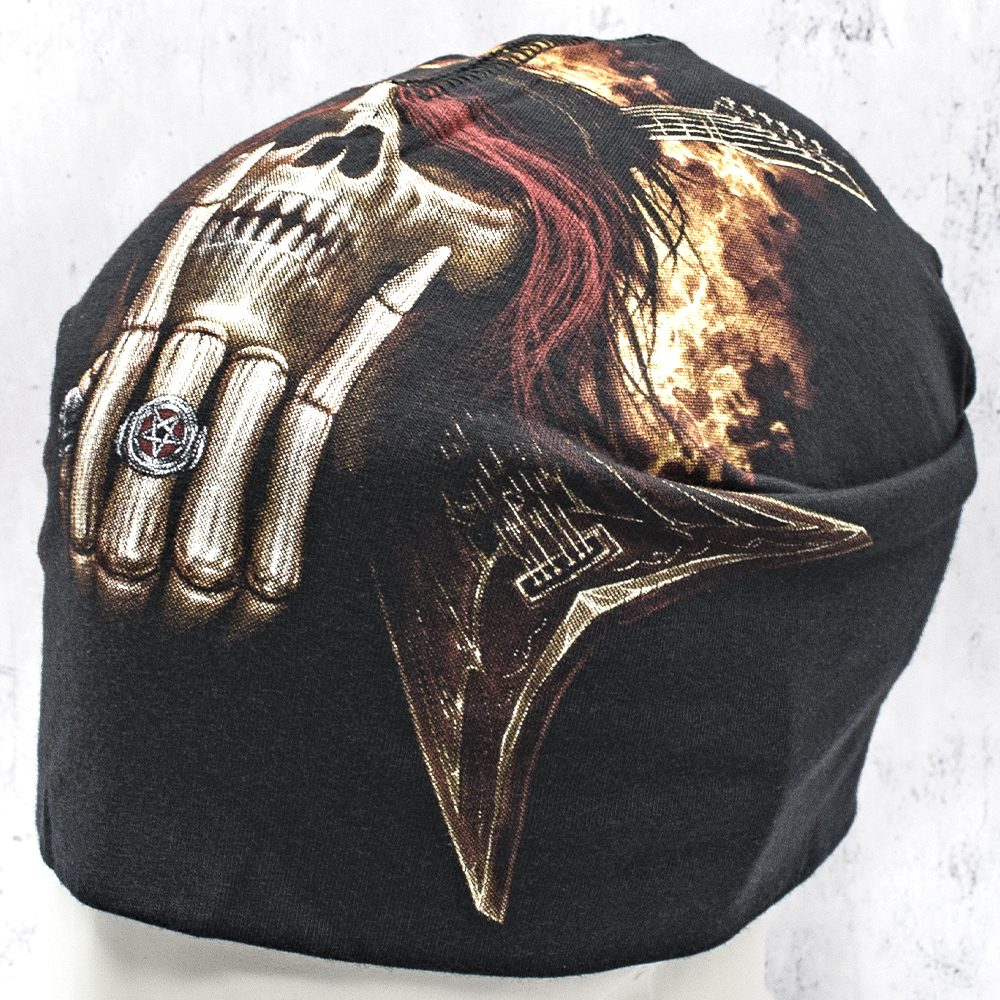 Шапка Череп Metalhead (гітари навхрест) (hth-002)