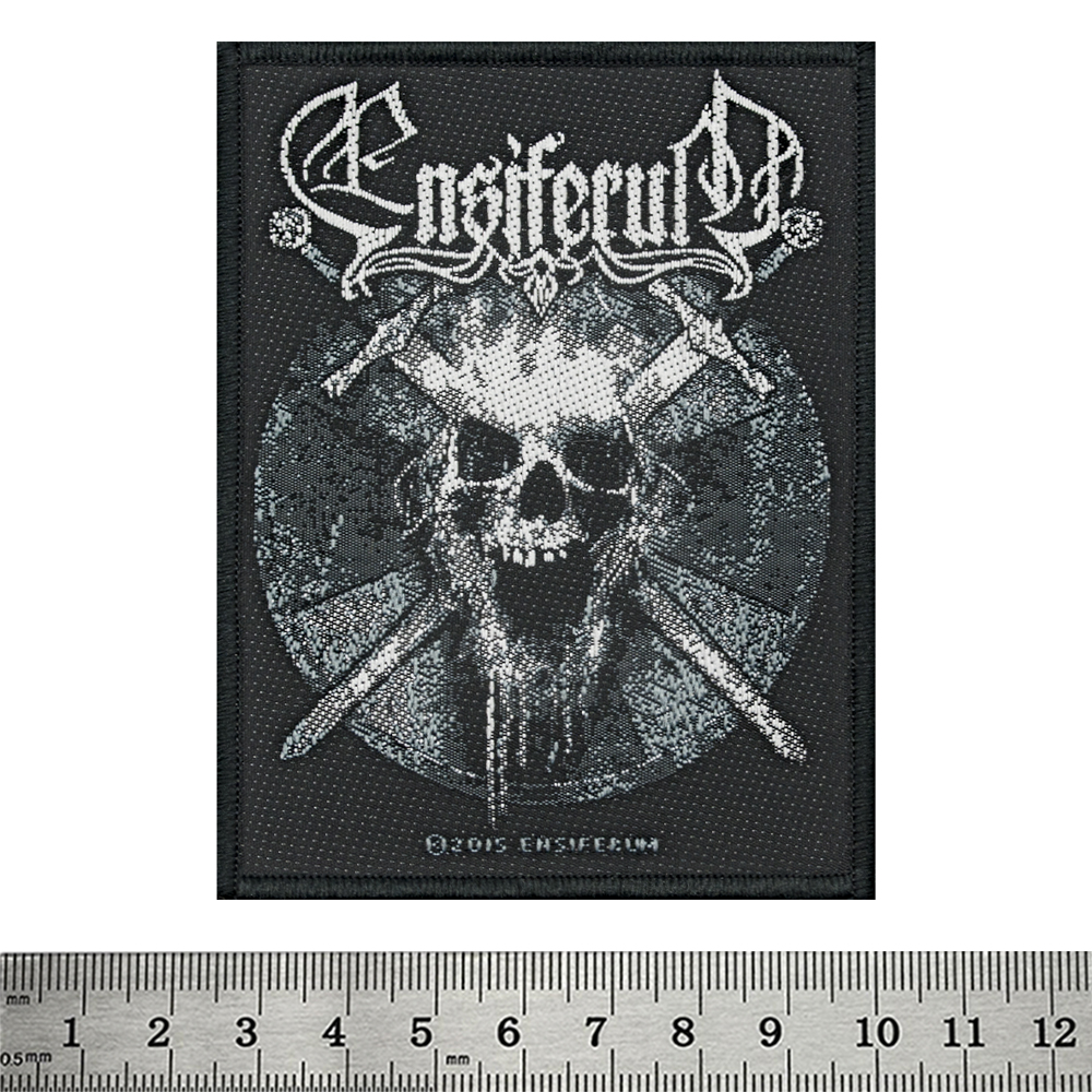 Нашивка ткана ENSIFERUM - SKULL (ofp-111) Нашивка ткана ENSIFERUM - SKULL (ofp-111)