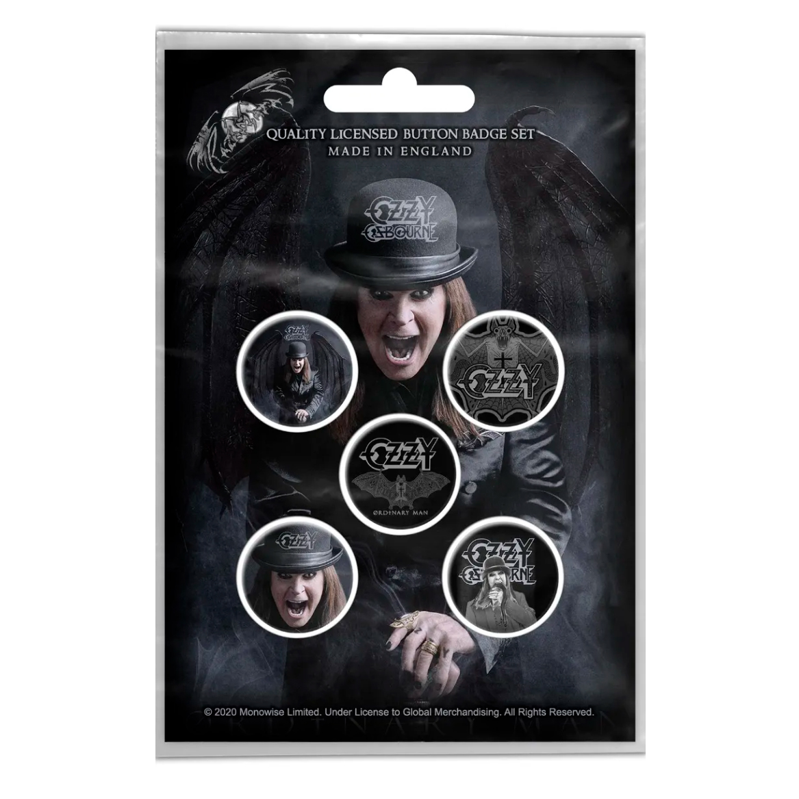 Подарунковий набір значків OZZY OSBOURNE - ORDINARY MAN (iol-038) Подарунковий набір значків OZZY OSBOURNE - ORDINARY MAN (iol-038)