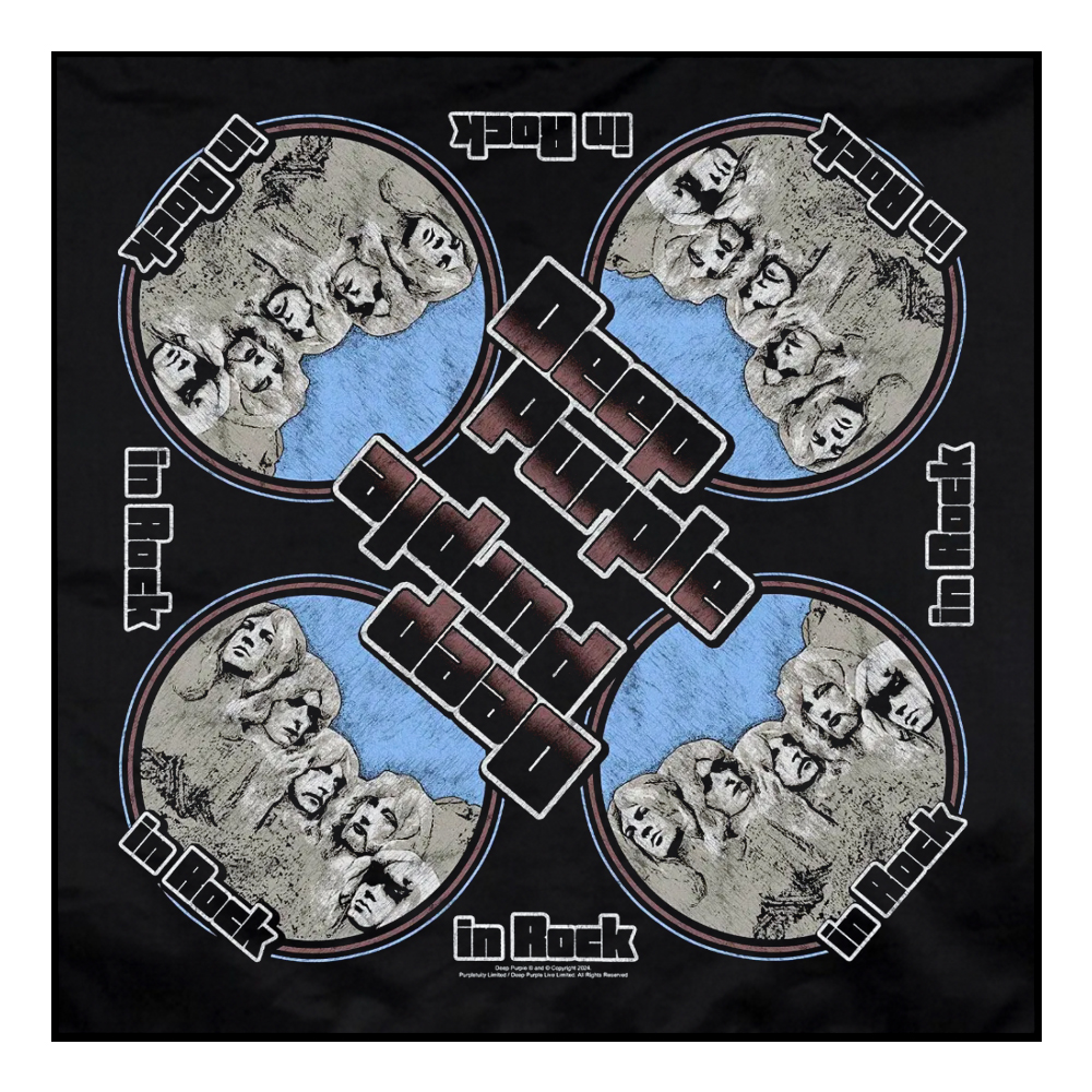 Бандана DEEP PURPLE - IN ROCK (olb-019)