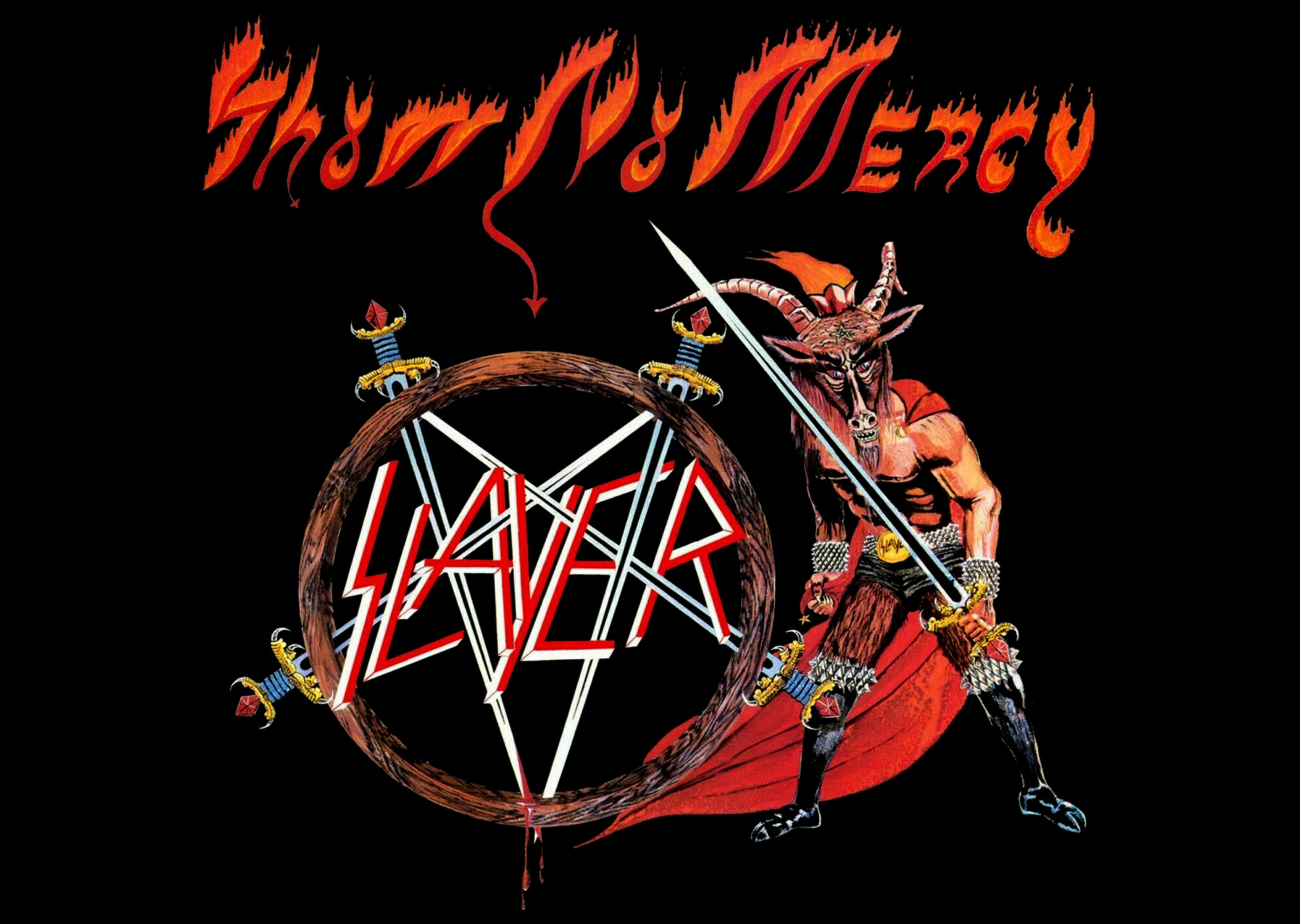 Плакат Slayer (Show No Mercy) Плакат Slayer (Show No Mercy)