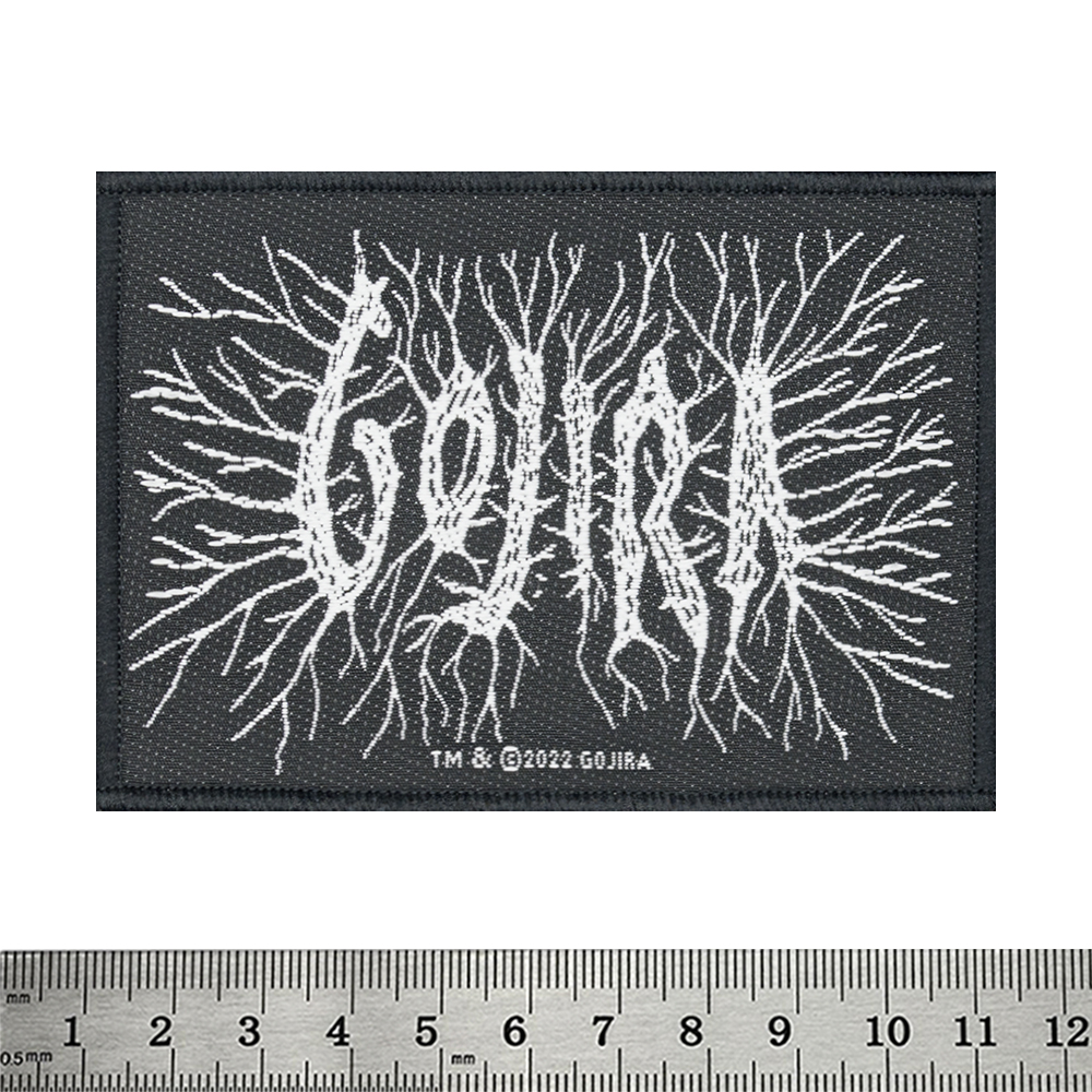 Нашивка ткана GOJIRA - BRANCH LOGO (ofp-187)
